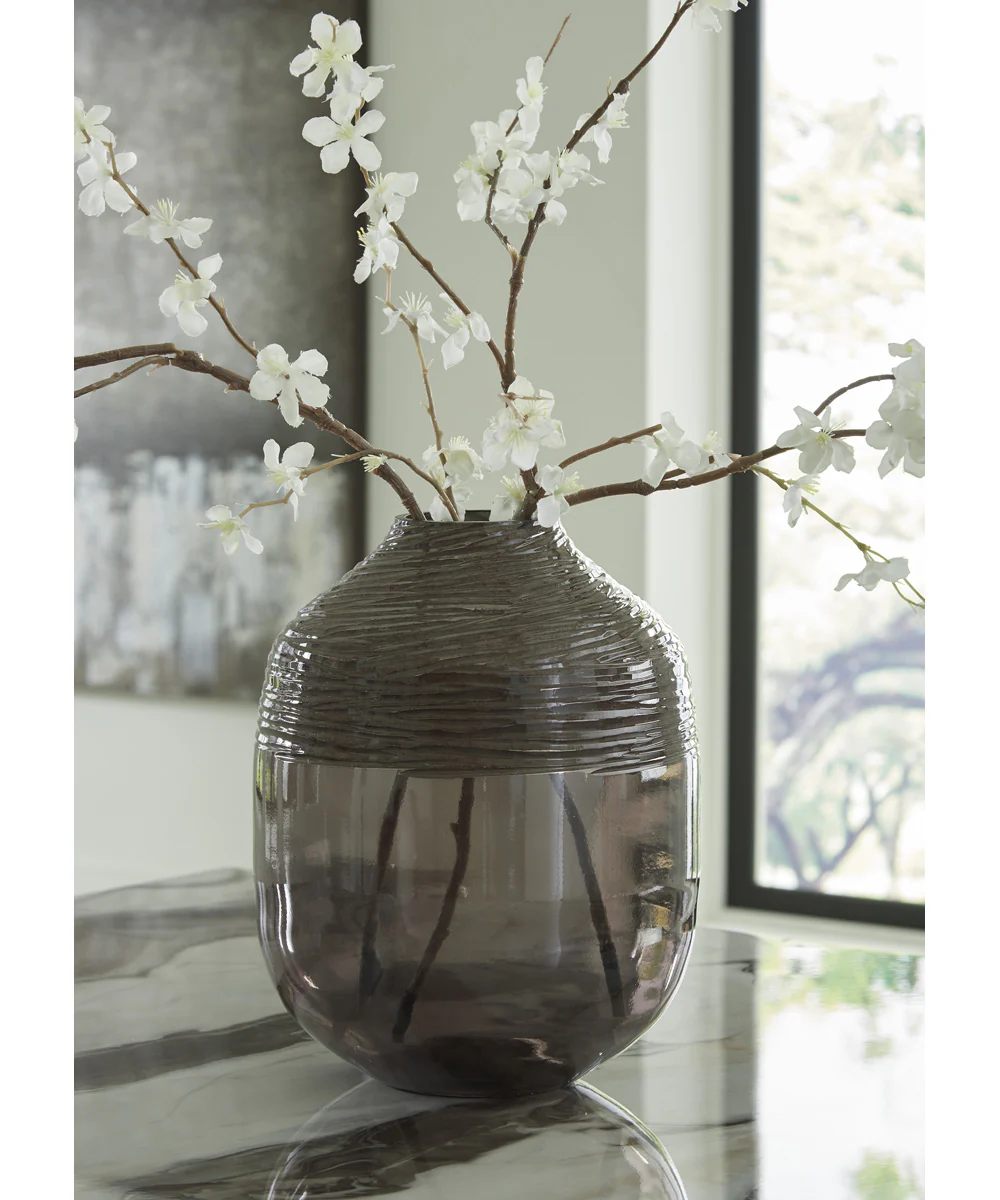 Harpwick Vase Iridescent Gray - Image 2