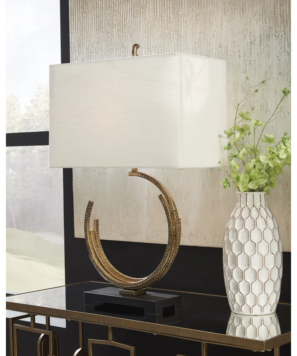 Jaslene Metal Table Lamp (1/CN) Antique Gold
