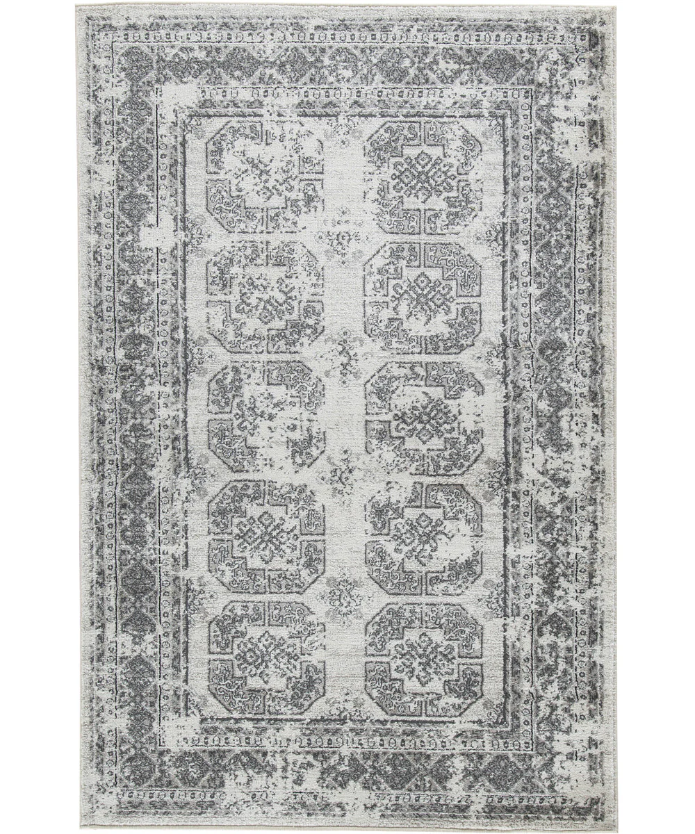 8'x10' Jirou Large Rug Cream/Gray