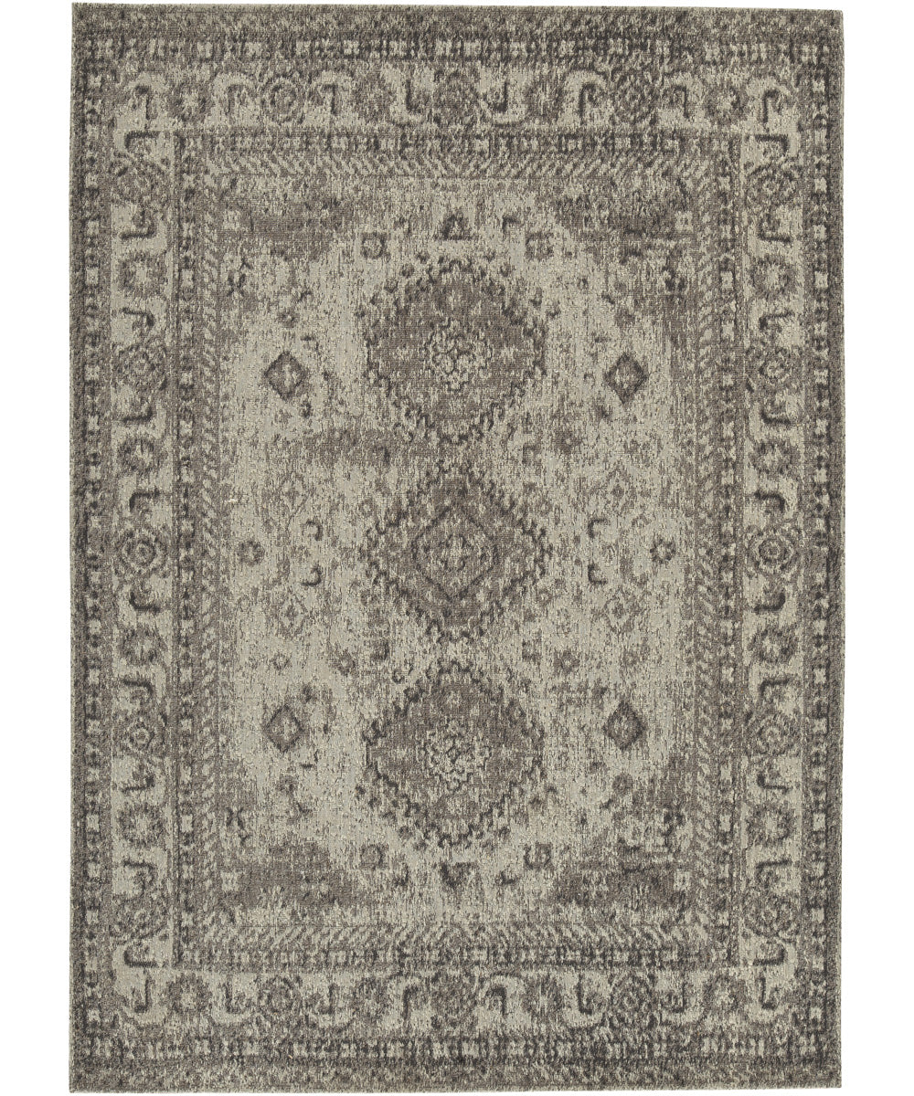 5'x'7' Laycie Medium Rug Cream/Taupe/Charcoal
