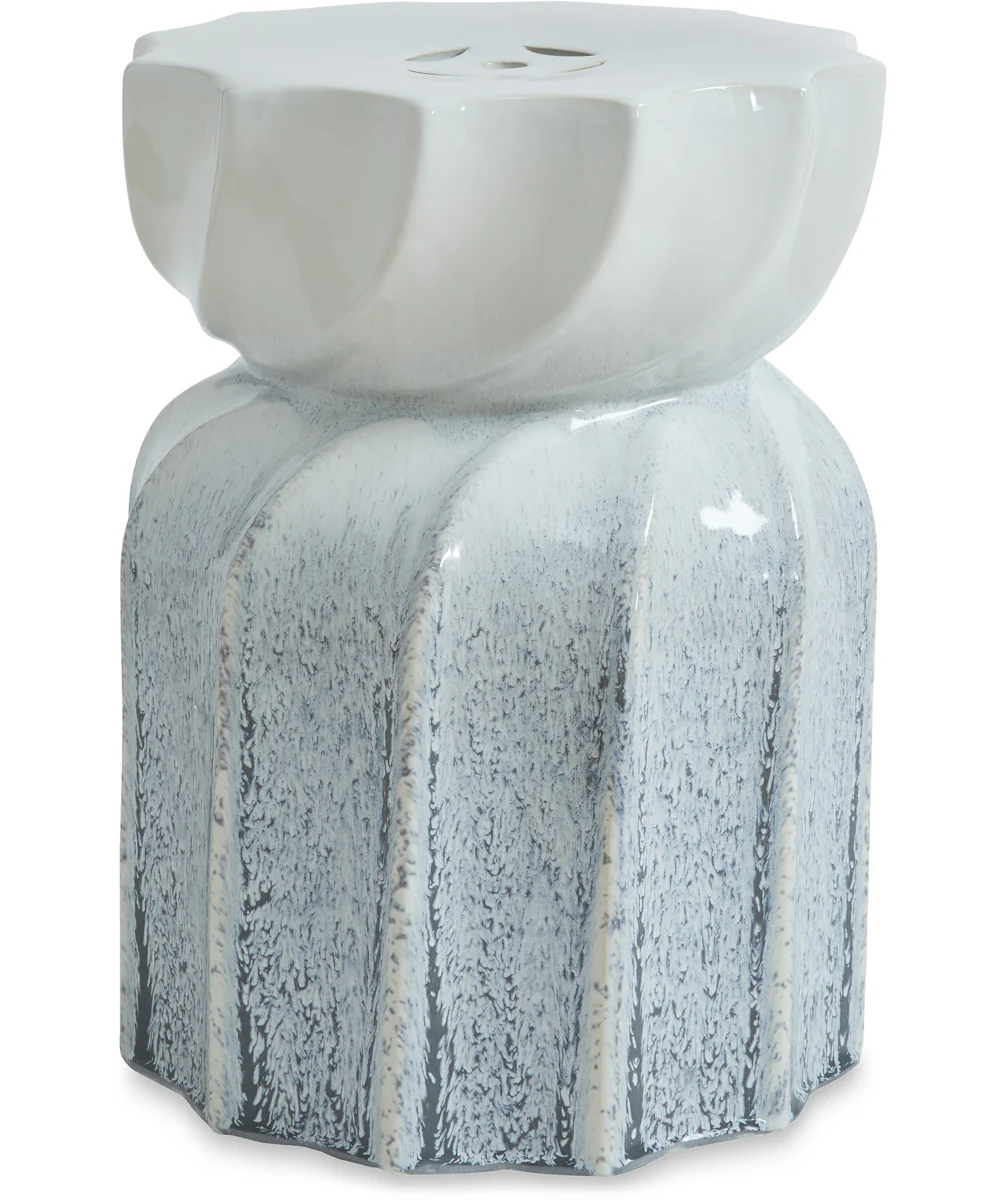 Michamere Stool Gray/Taupe