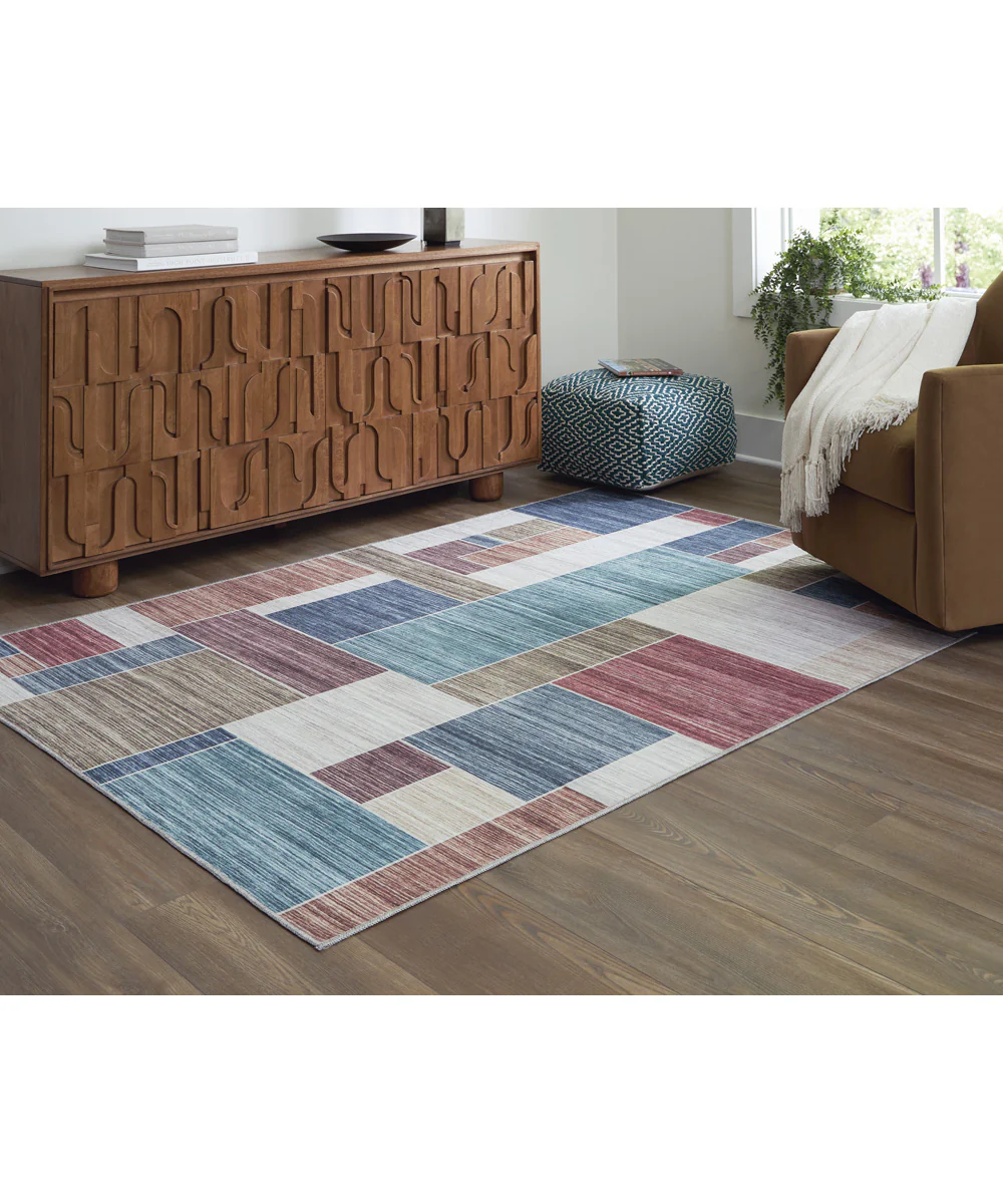 Numore Washable Medium Rug Multi - Image 2