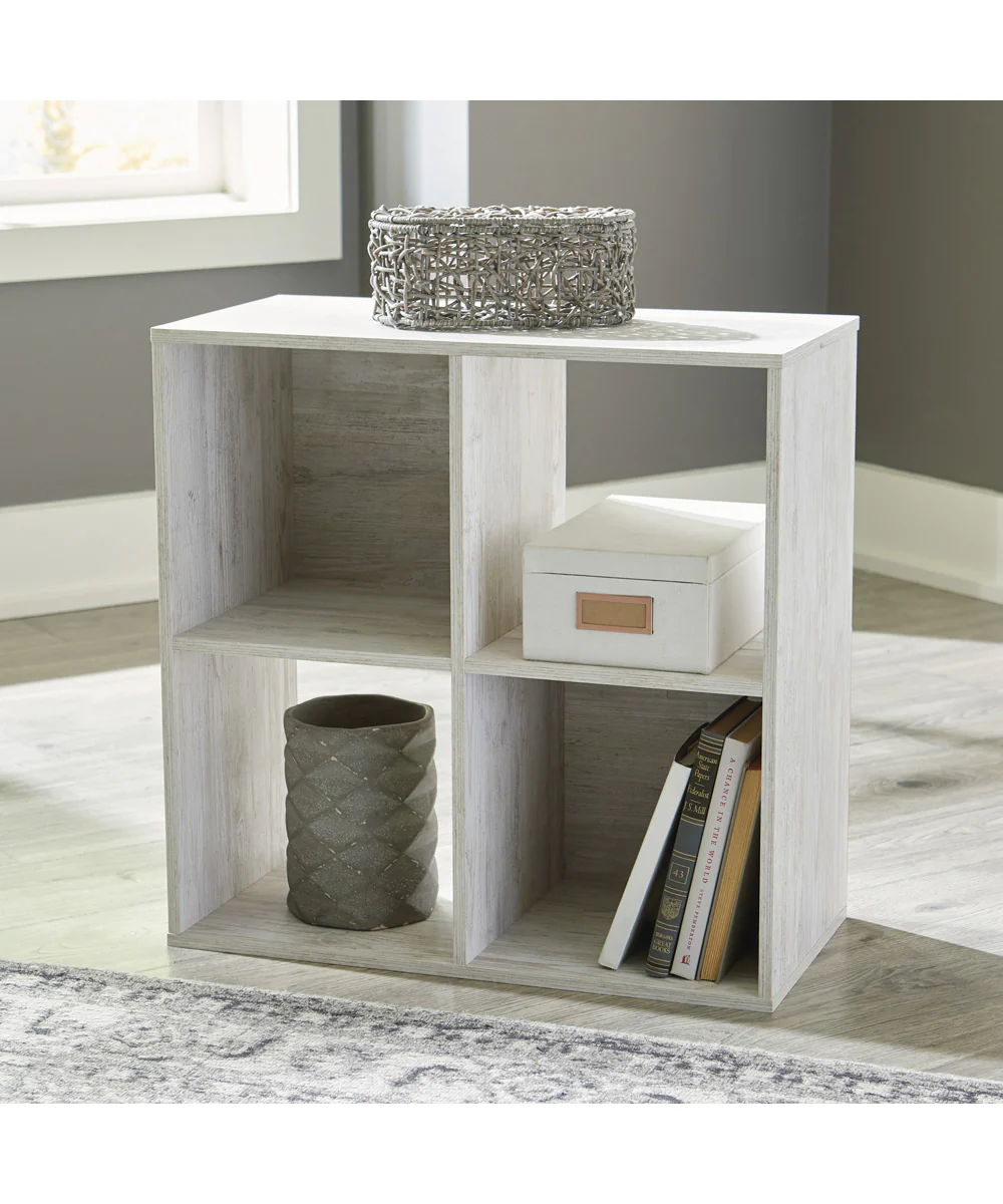 Paxberry Four Cube Organizer Whitewash - Image 2
