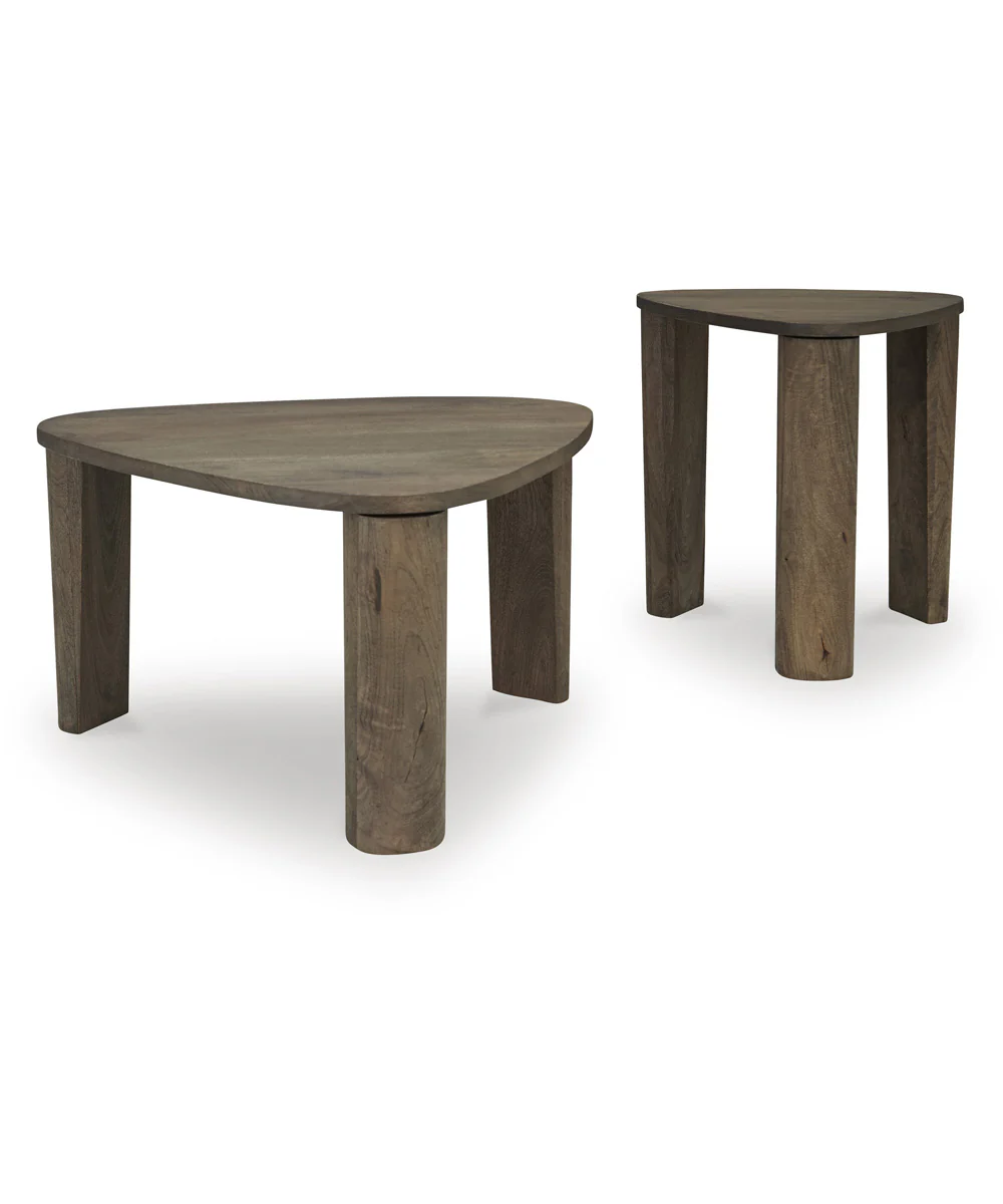 Reidport Accent Cocktail TBL Set Set of 2 Grayish Brown