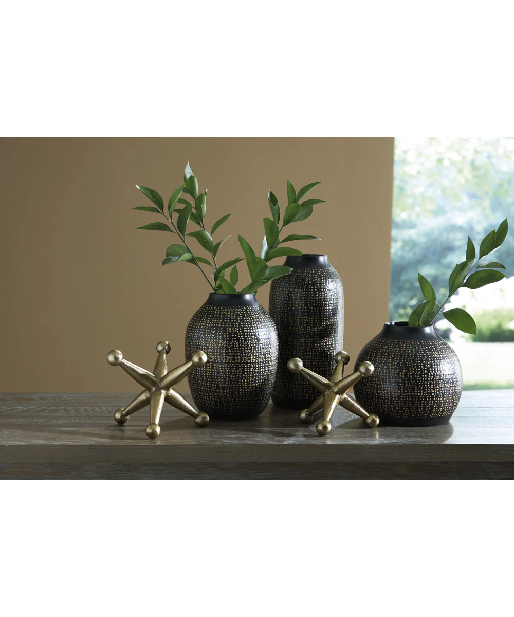 Vinburn Accessory Set Set of 5 Black/Gold - Image 2