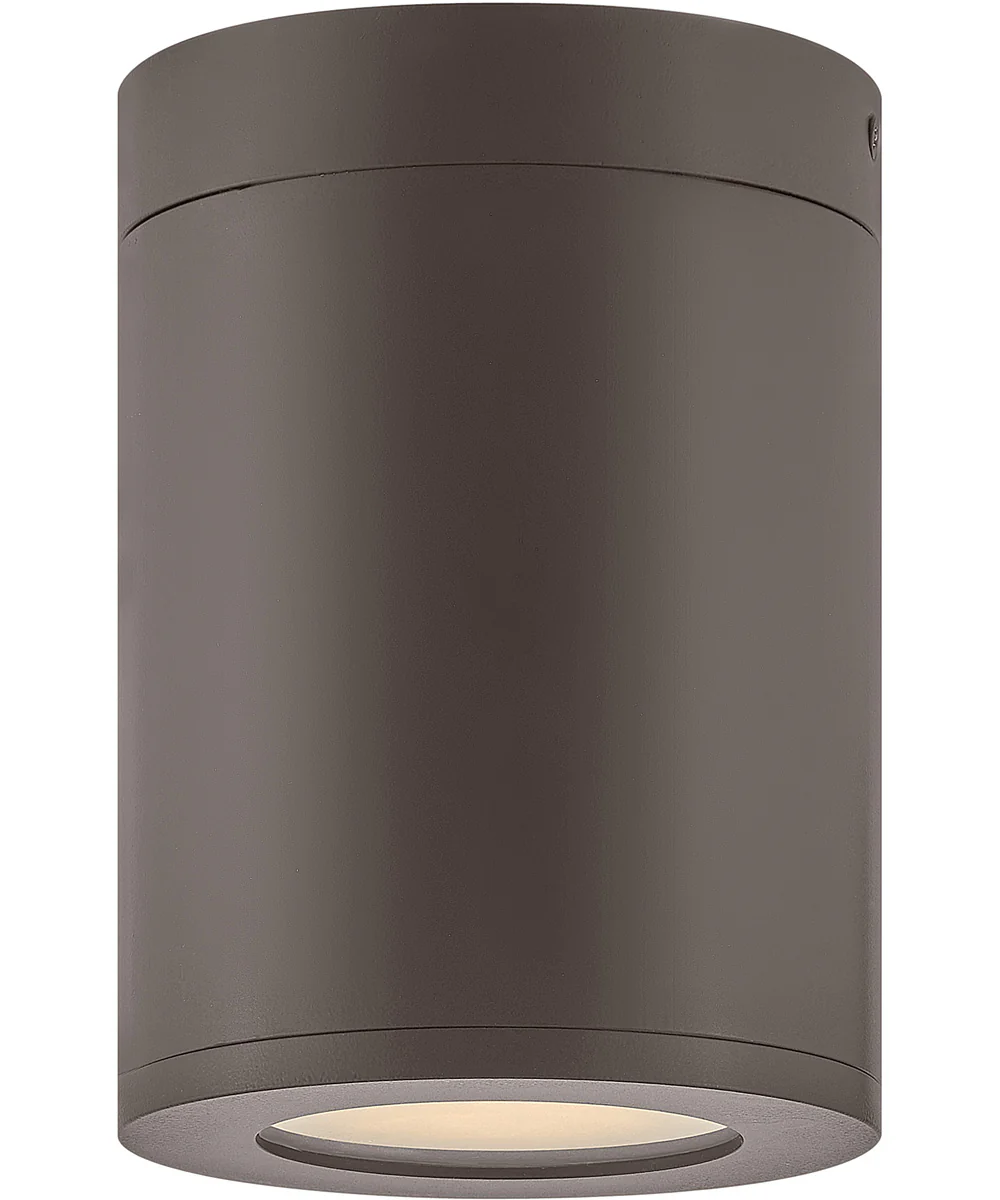 Silo Coastal Elements  1-Light LED Small Flush Mount in Architectural Bronze