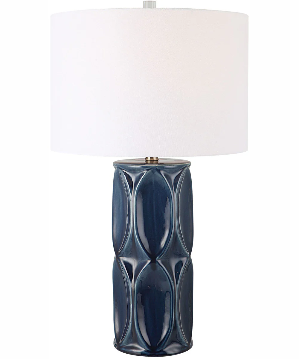 Sinclair Blue Table Lamp