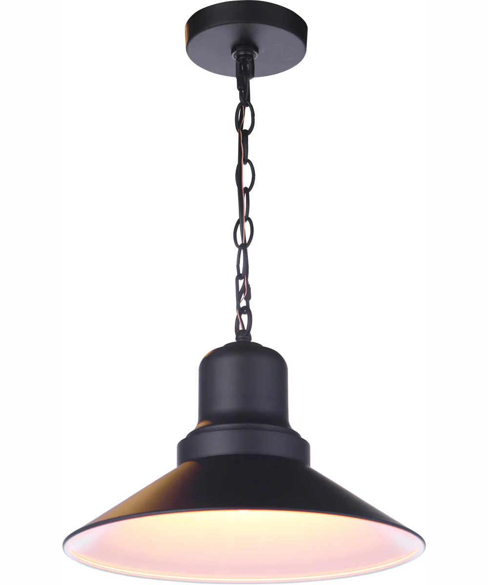 Singleton 1-Light Outdoor Pendant Midnight - Image 2