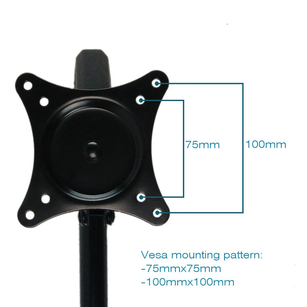 Premium Sit-Stand Monitor Arm Single Hydraulic Black - Image 3