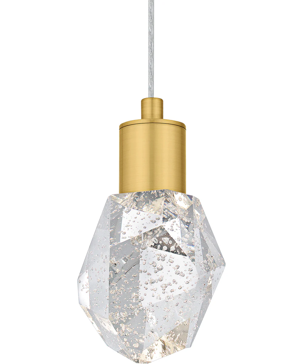 Skye Small Mini Pendant Brushed Gold - Image 5