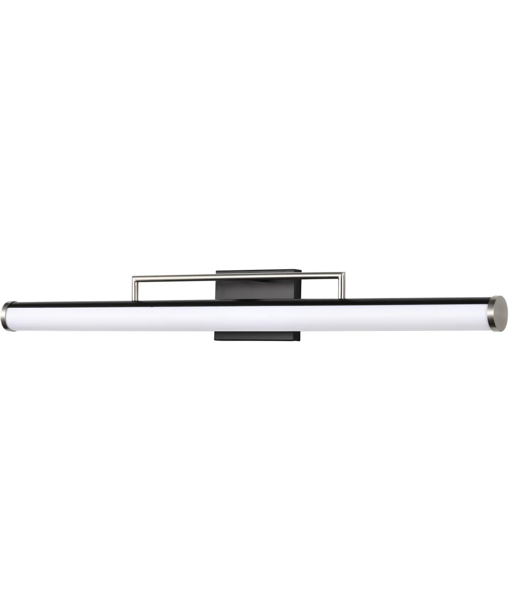 Solano  Vanity & Wall Black / Brushed Nickel - Image 3