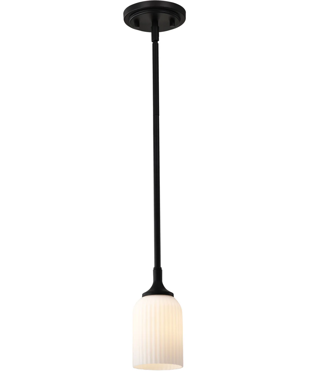 Solara 1-Light Pendant Matte Black - Image 6