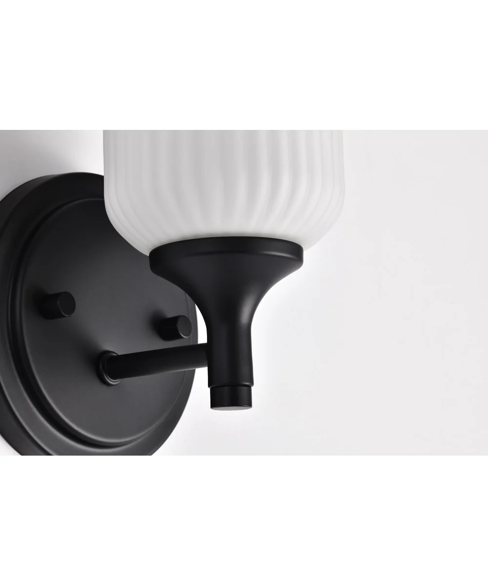Solara 1-Light Vanity & Wall Matte Black - Image 10
