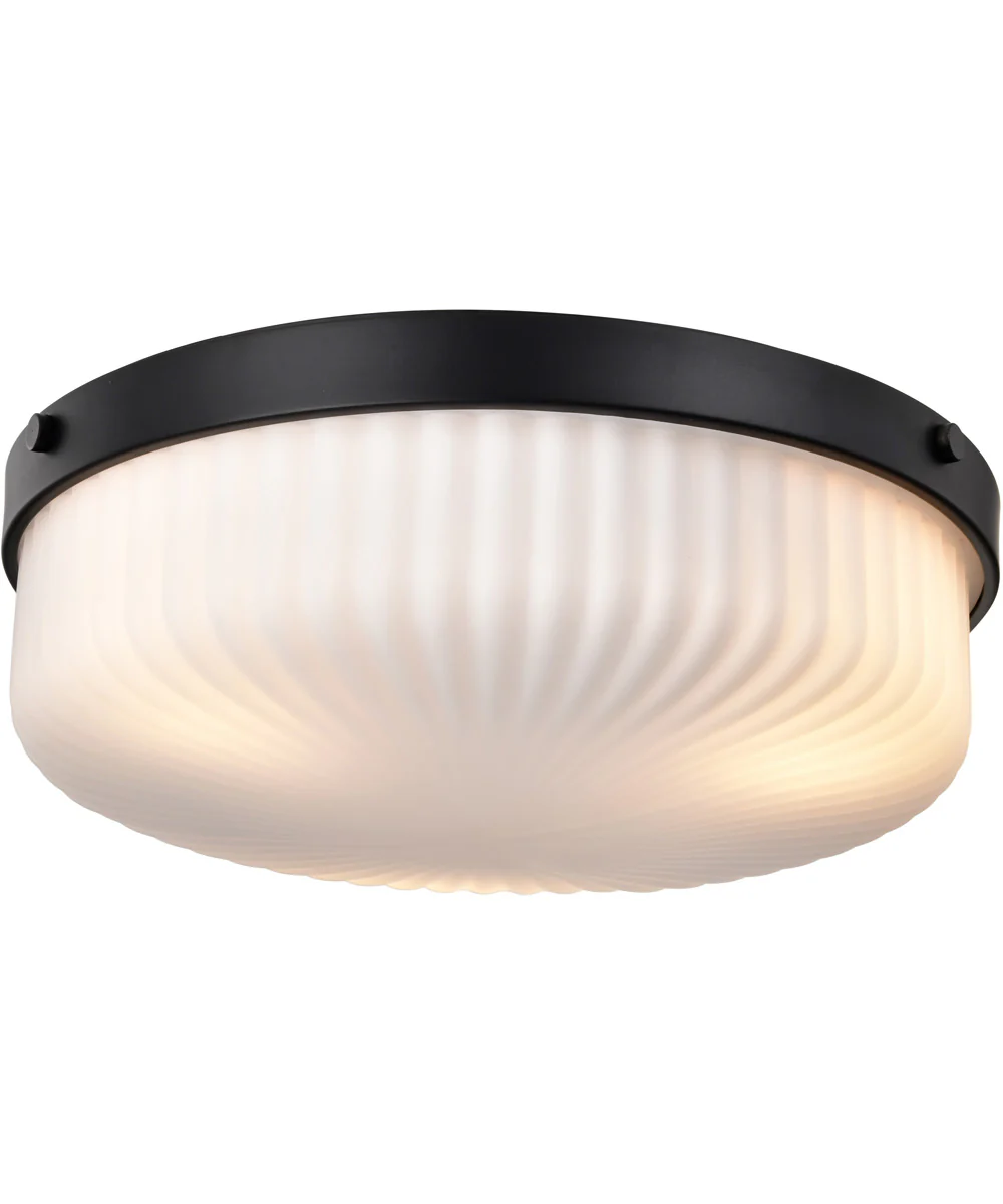 Solara 3-Light Close-to-Ceiling Matte Black - Image 2