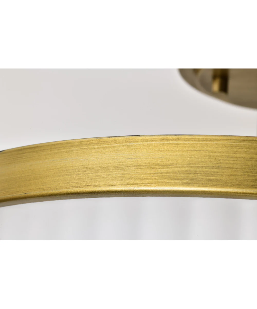 Solara 3-Light Close-to-Ceiling Natural Brass - Image 9