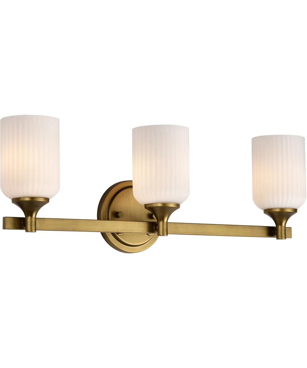 Solara 3-Light Vanity & Wall Natural Brass - Image 4