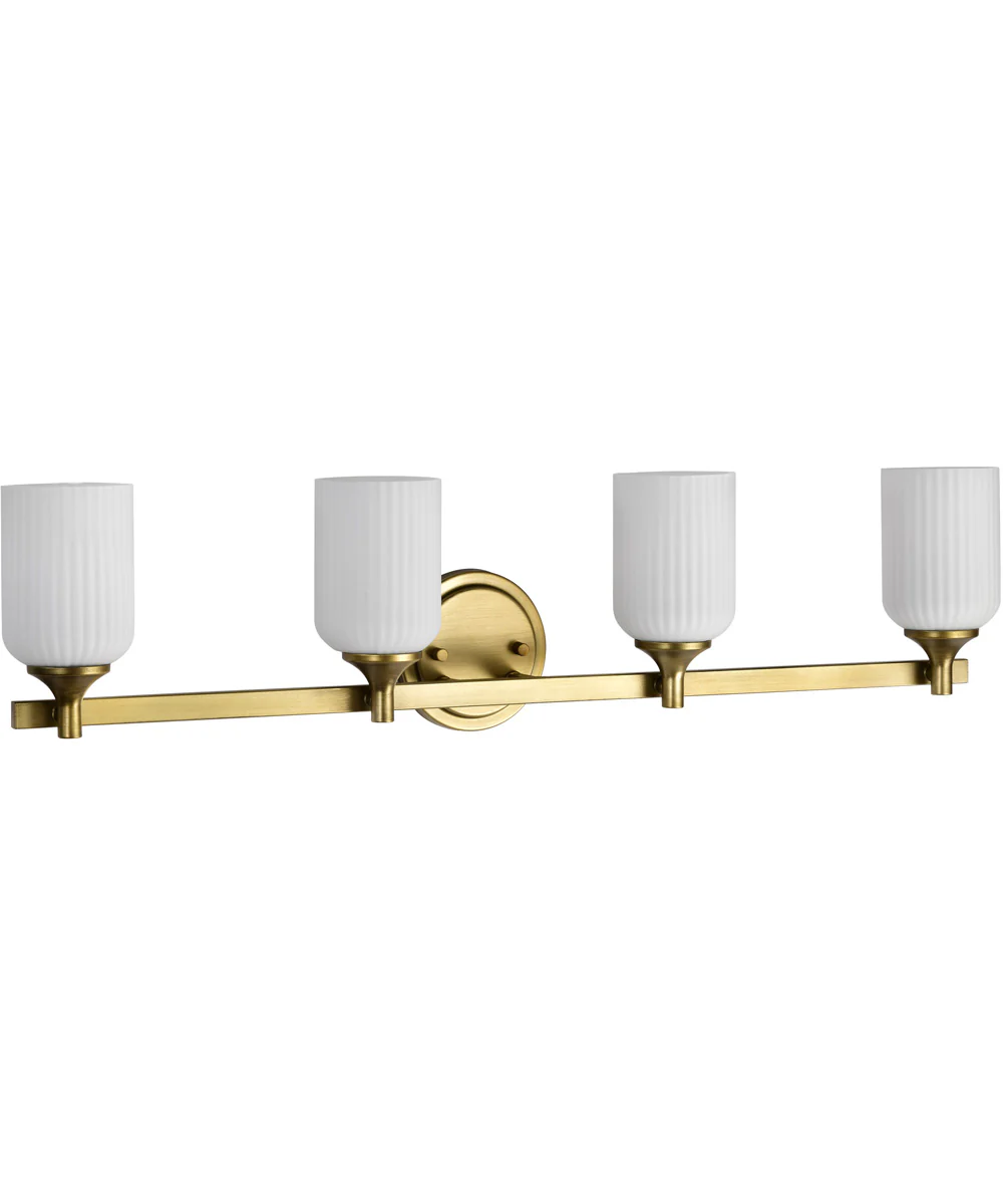 Solara 4-Light Vanity & Wall Natural Brass - Image 3