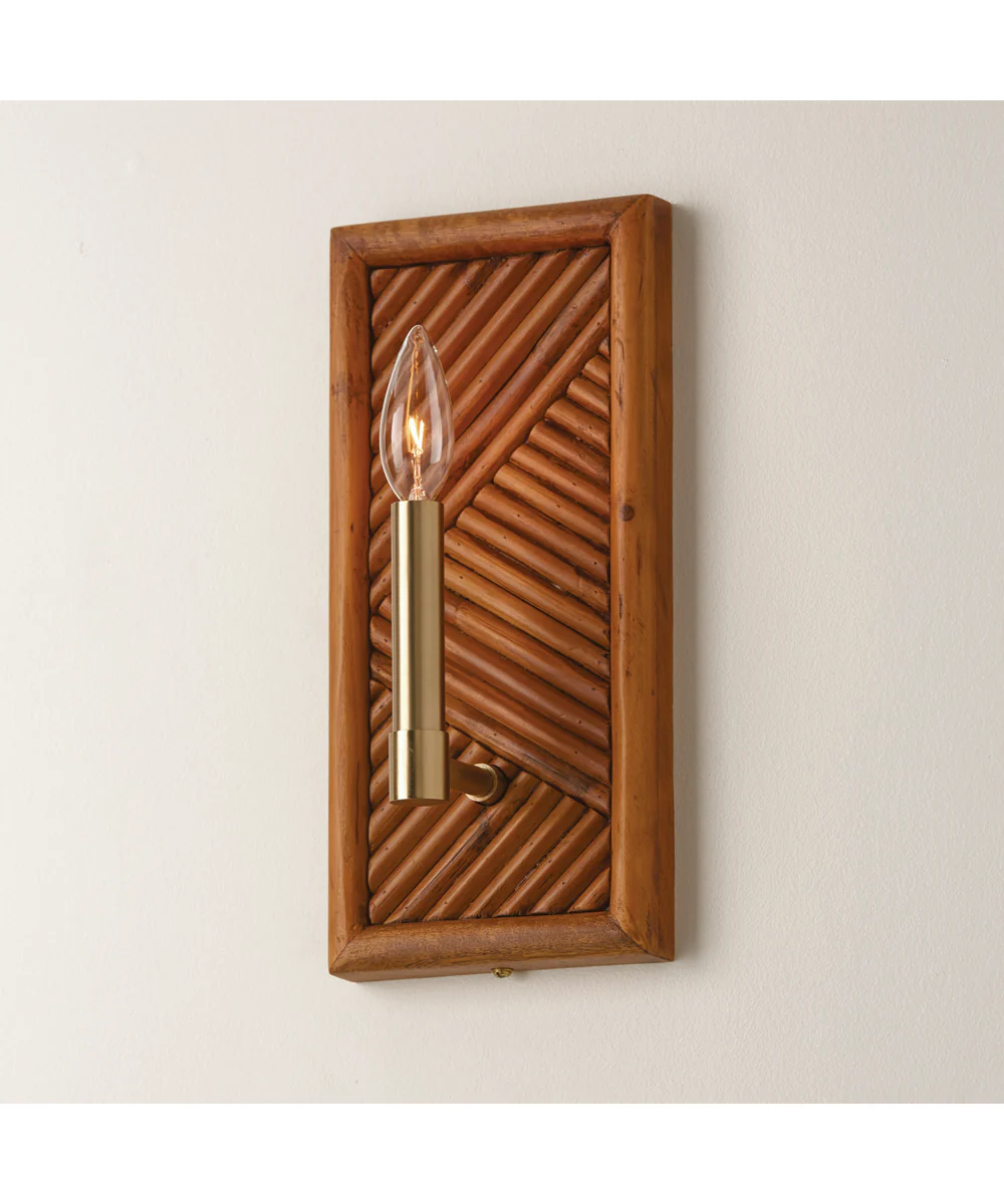 Soleil 1-Light Sconce Matte Brass - Image 2