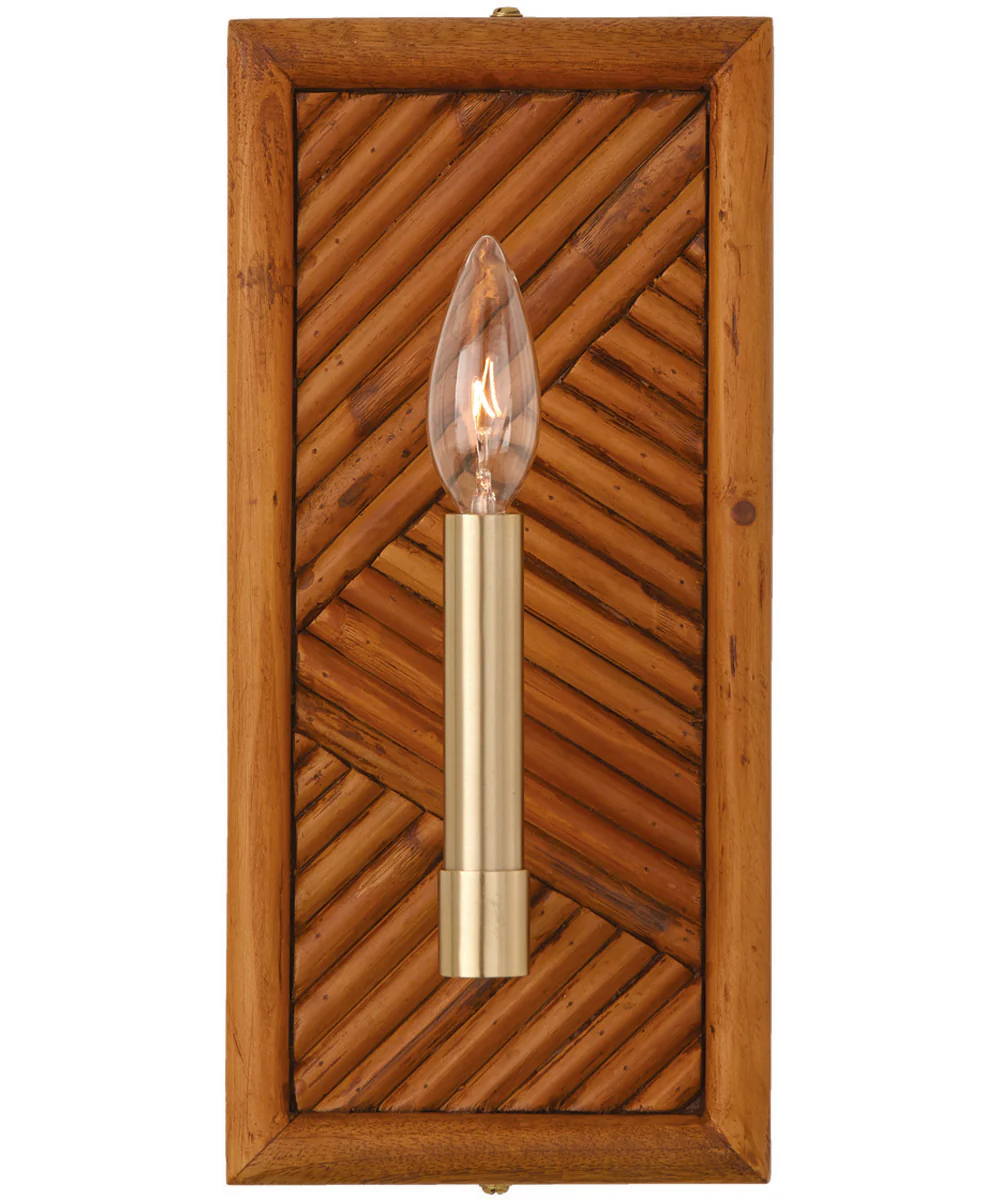 Soleil 1-Light Sconce Matte Brass - Image 4