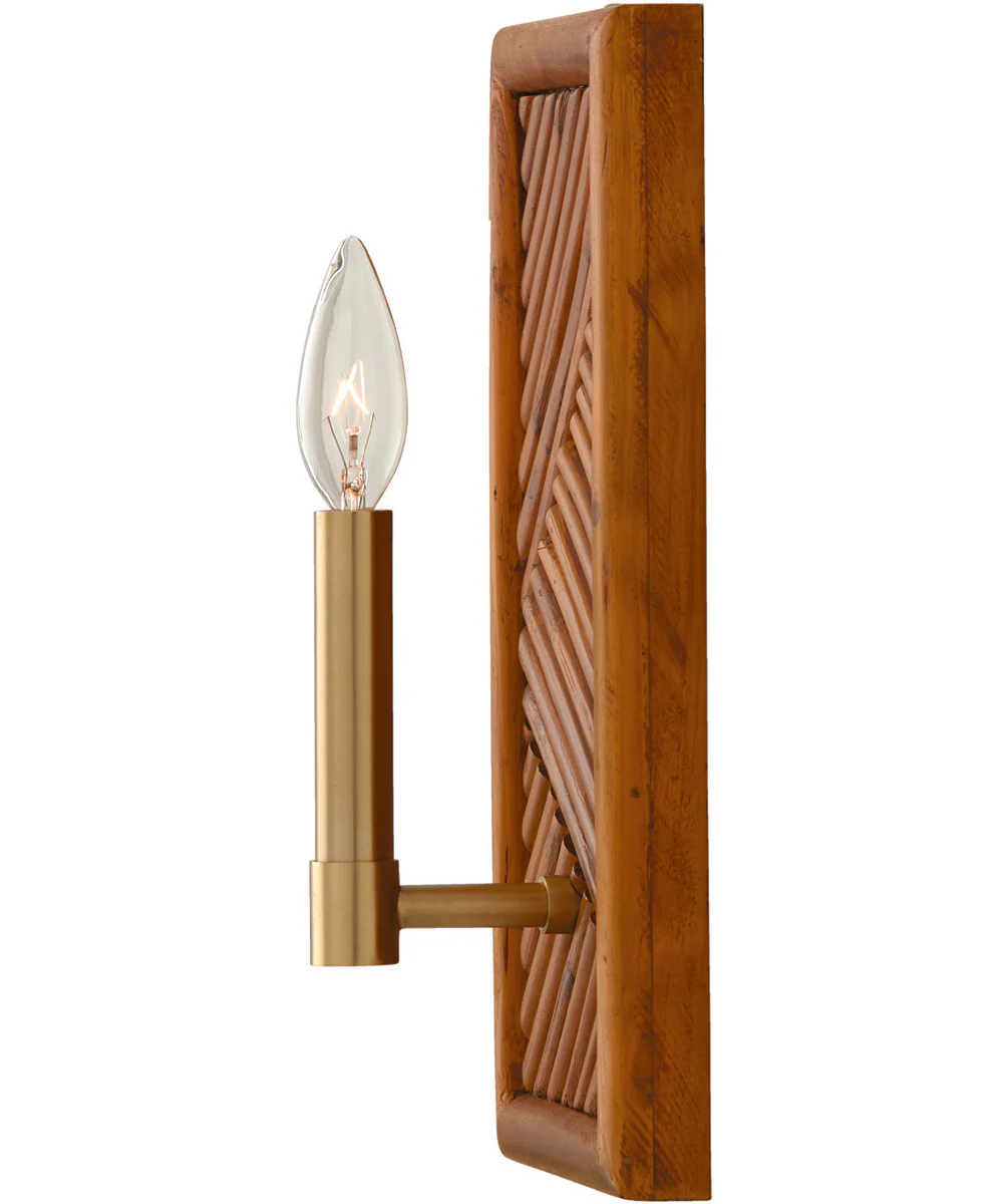 Soleil 1-Light Sconce Matte Brass - Image 5