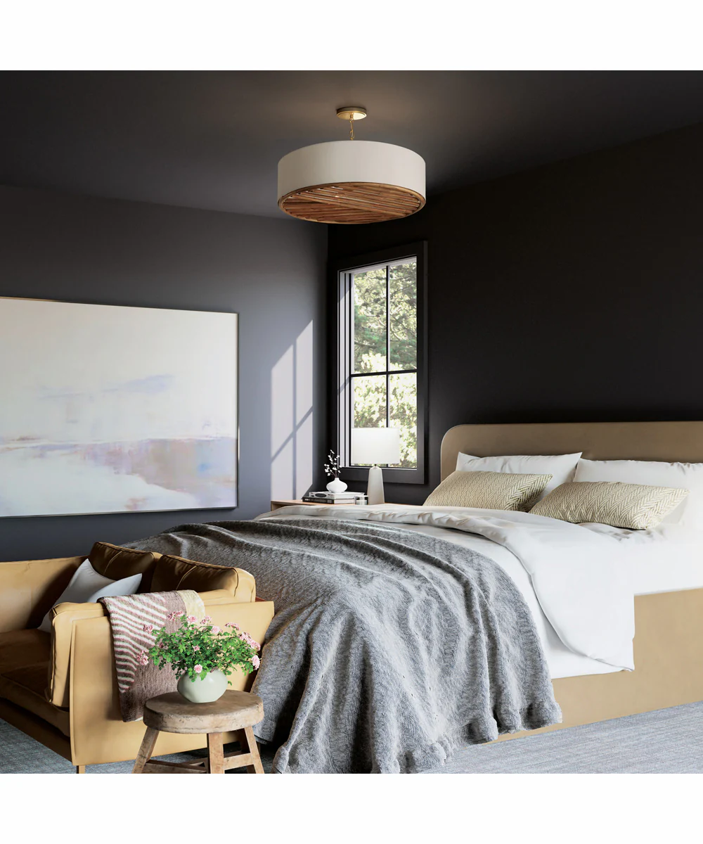 Soleil 4-Light Pendant Matte Brass - Image 3