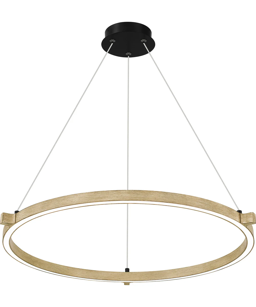 Soma  Pendant Whitewashed Walnut - Image 5
