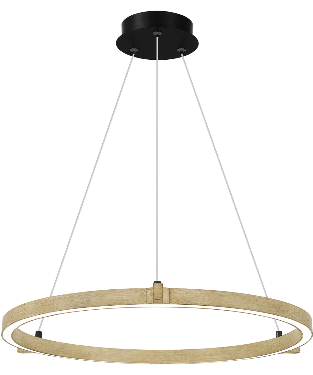 Soma  Pendant Whitewashed Walnut - Image 4