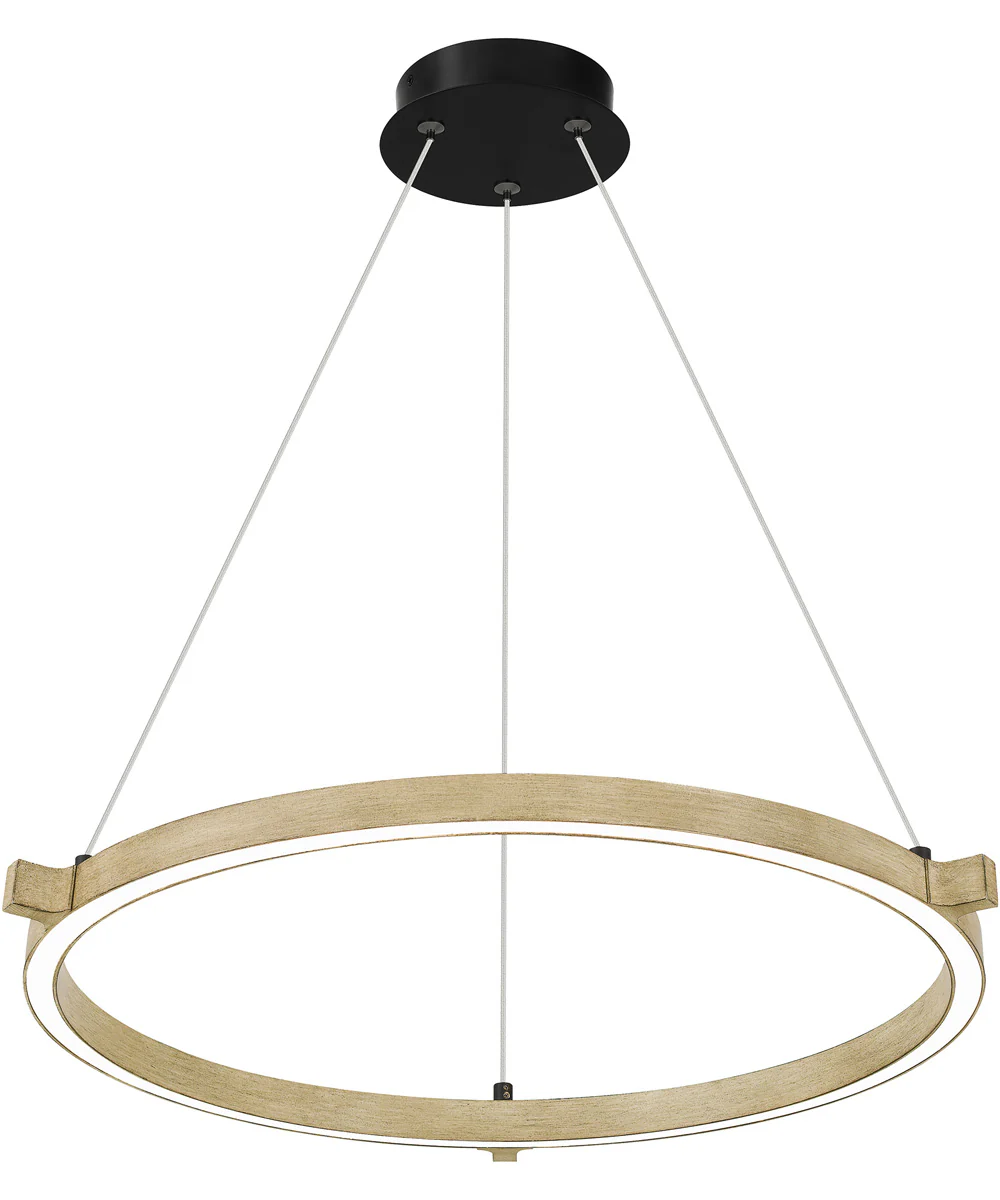 Soma  Pendant Whitewashed Walnut - Image 5