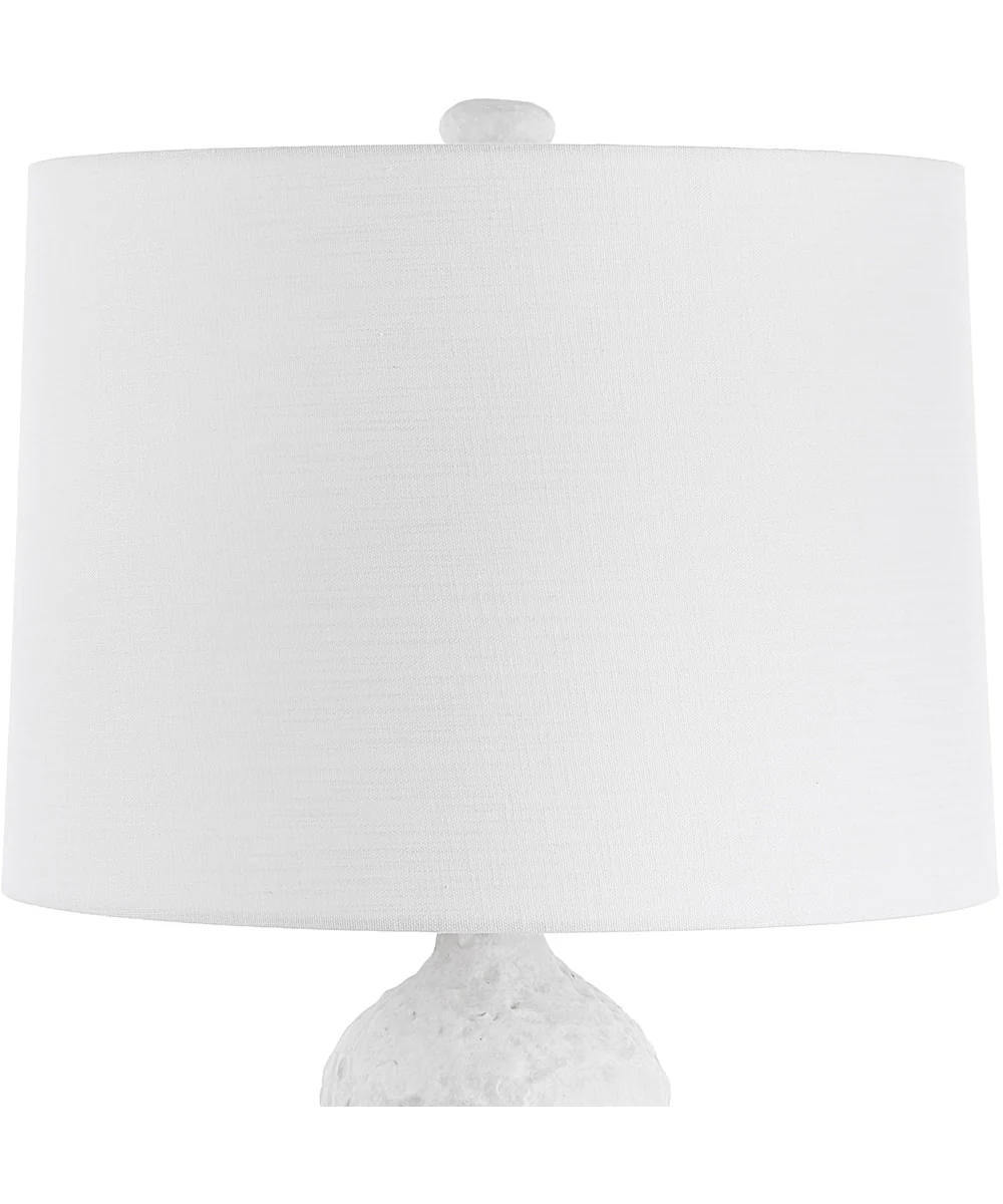 Sonata Textured White Table Lamp - Image 5