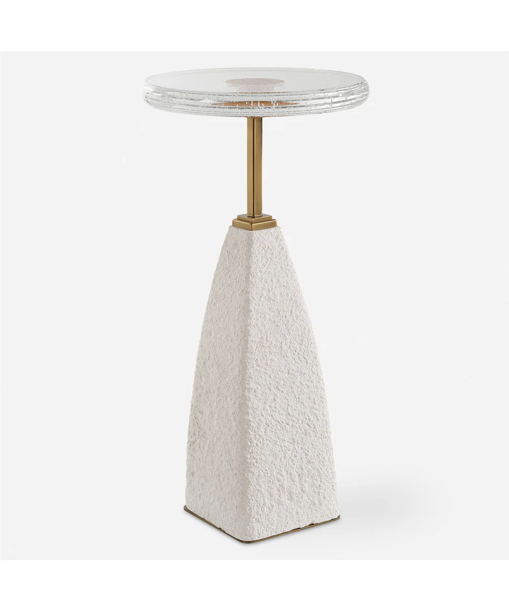 Sora Glass Drink Table