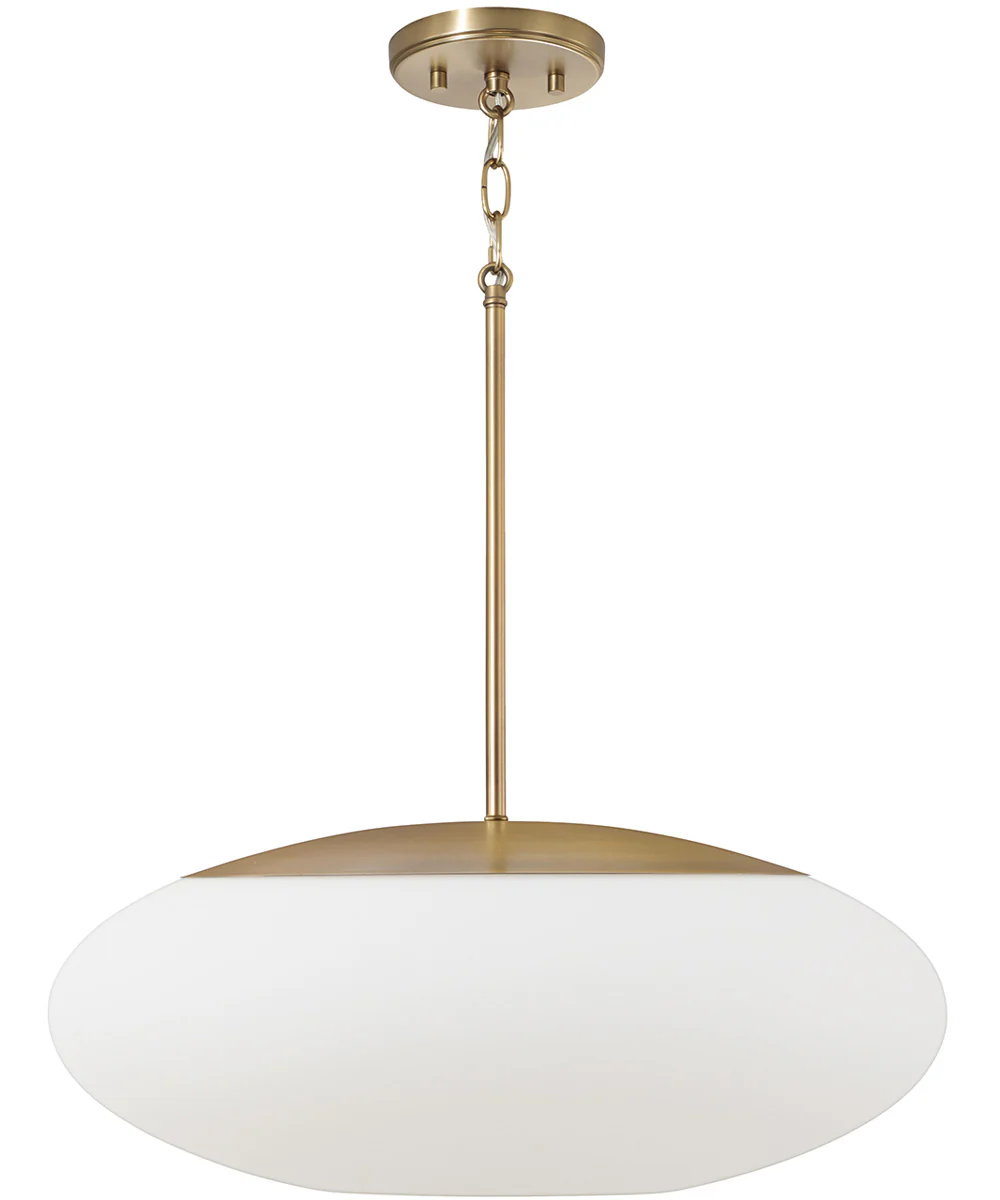 Soren 1-Light Pendant Aged Brass - Image 5