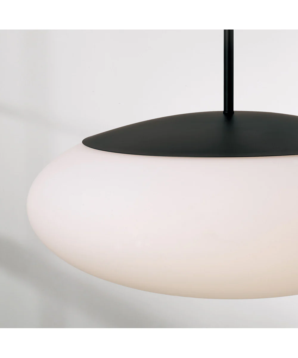 Soren 1-Light Pendant Matte Black - Image 3