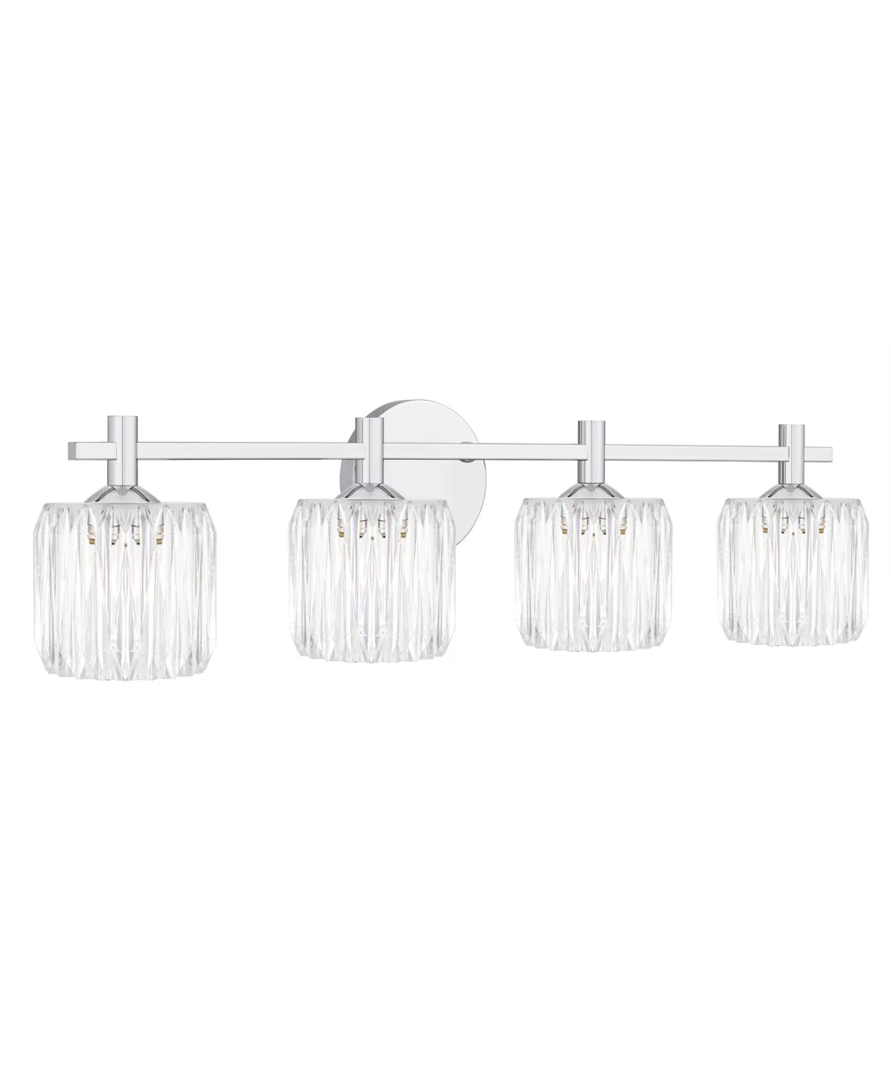 Spade Extra Large 4-light Bath Light Polished Chrome - Image 3
