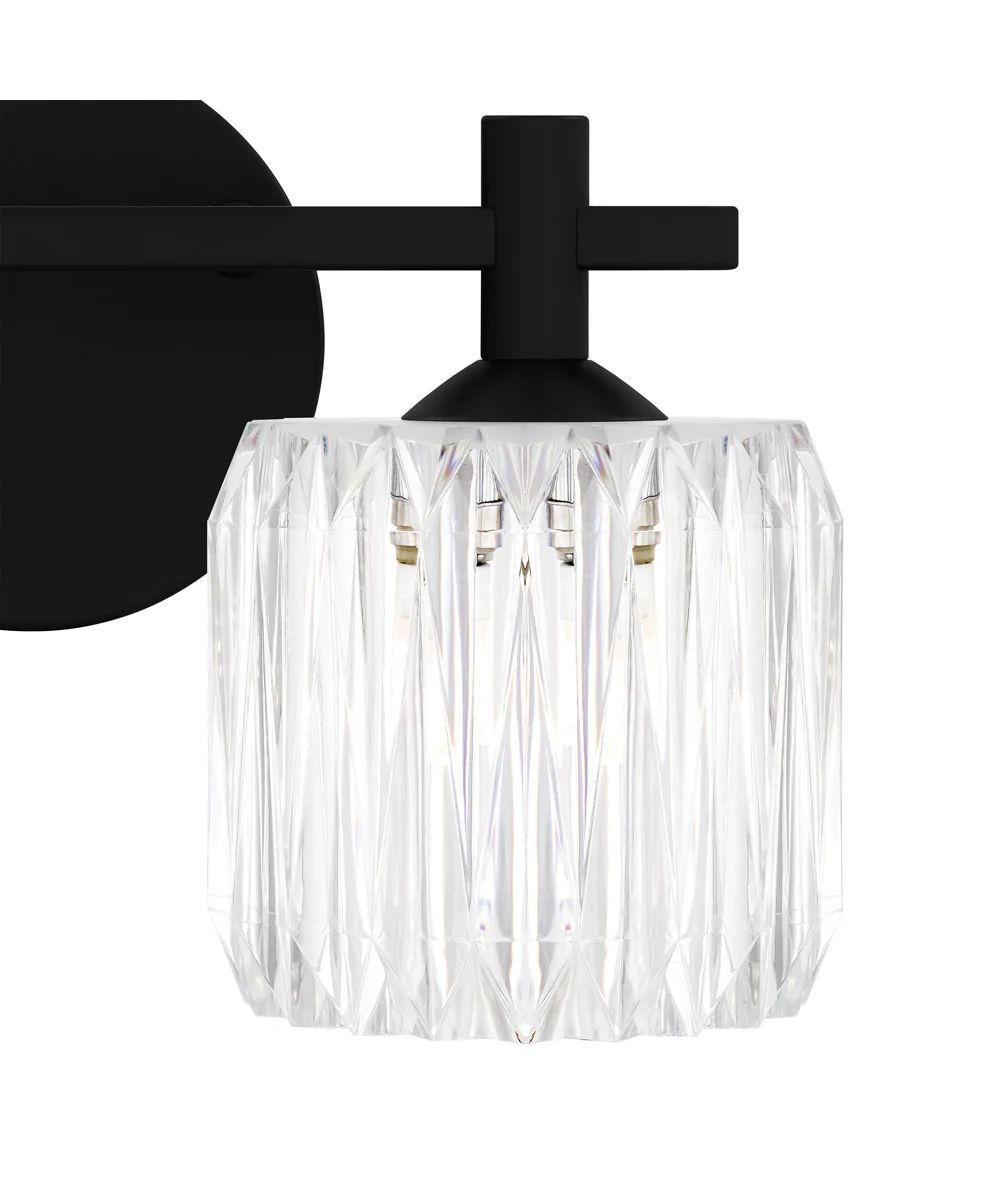 Spade Medium 2-light Bath Light Matte Black - Image 5