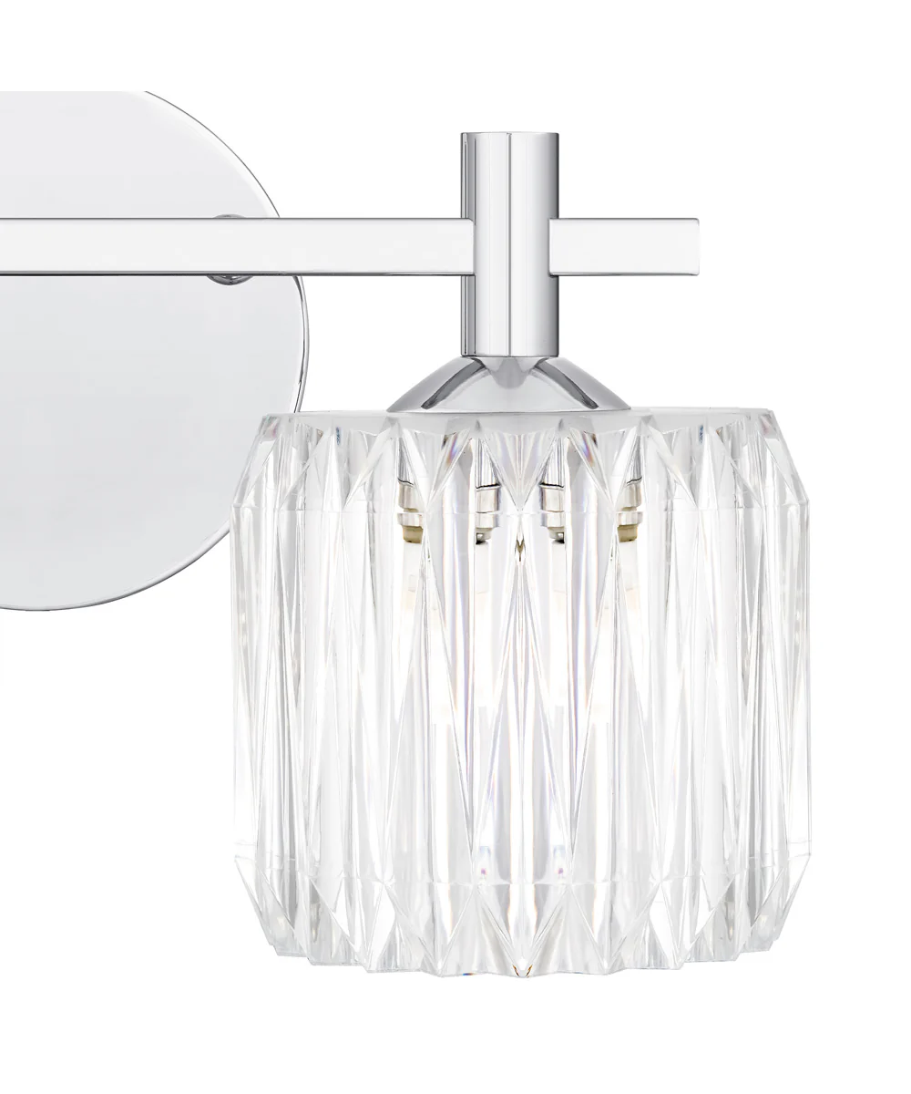 Spade Medium 2-light Bath Light Polished Chrome - Image 5