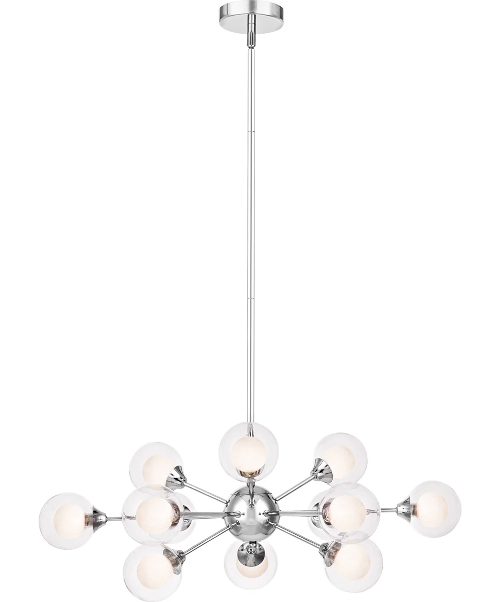 Spellbound 12-light Chandelier Polished Chrome - Image 2