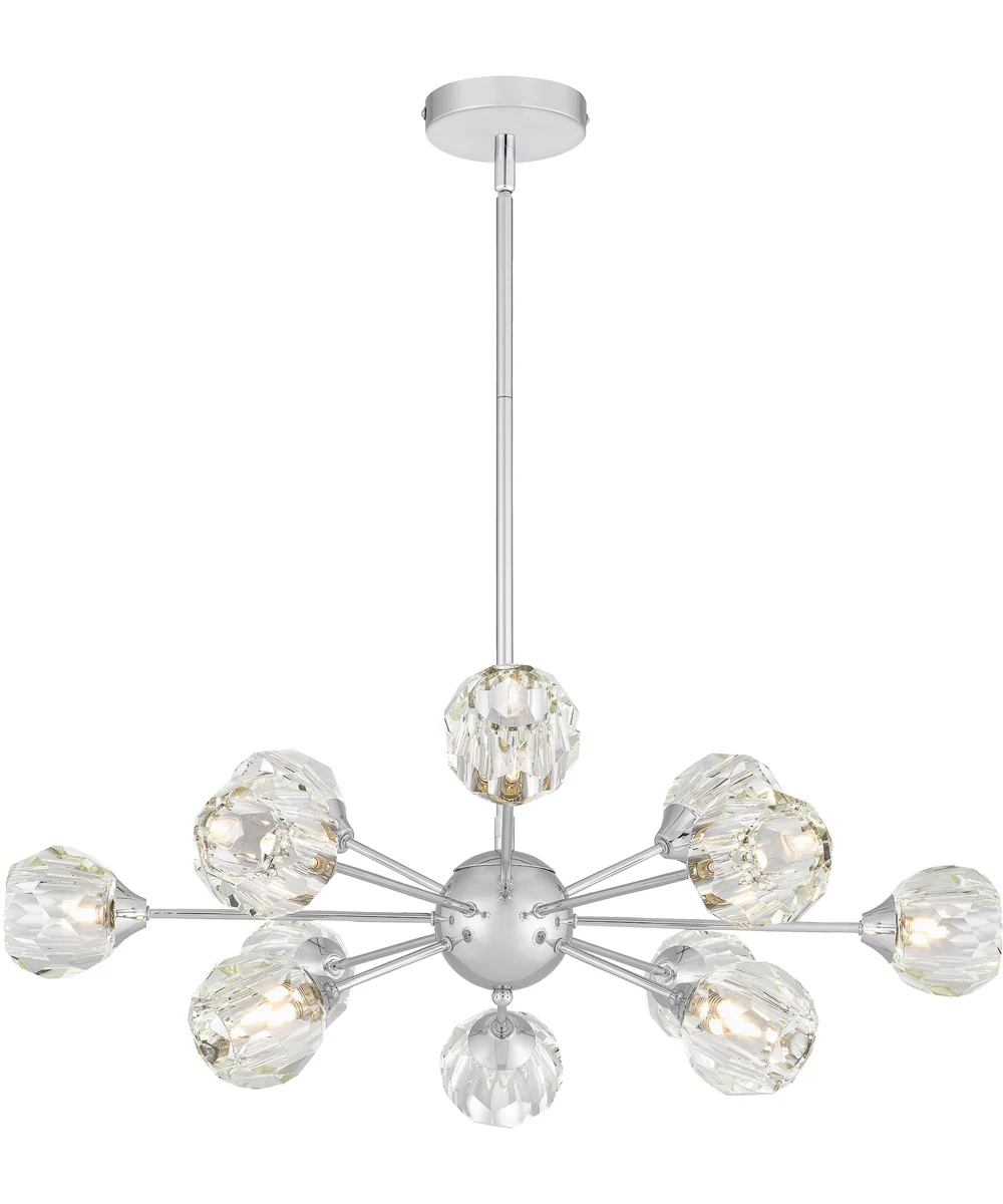 Spellbound 12-light Chandelier Polished Chrome - Image 5