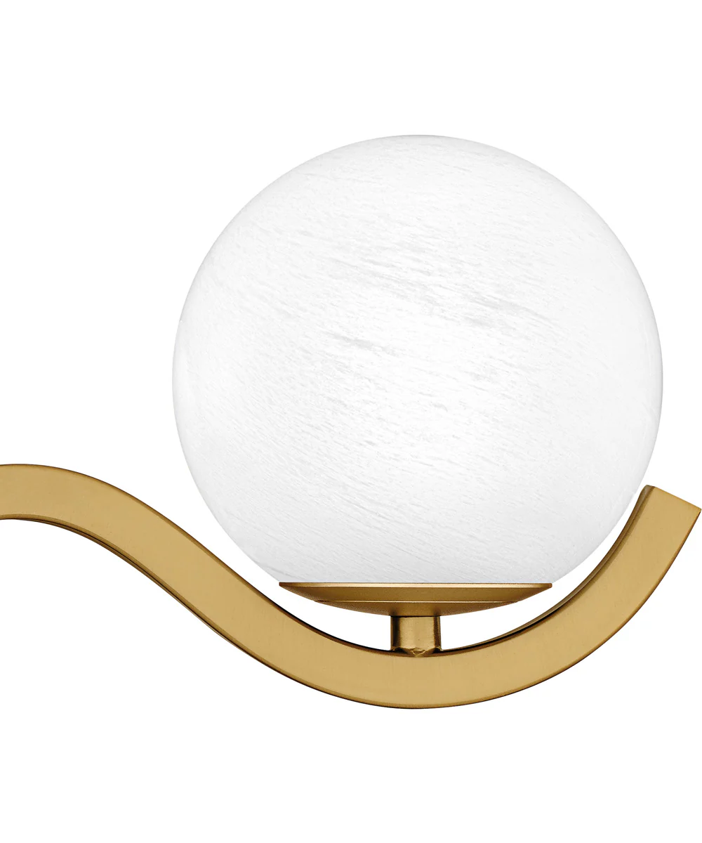 Spherical Large 3-light Bath Light Aged Brass - Image 5