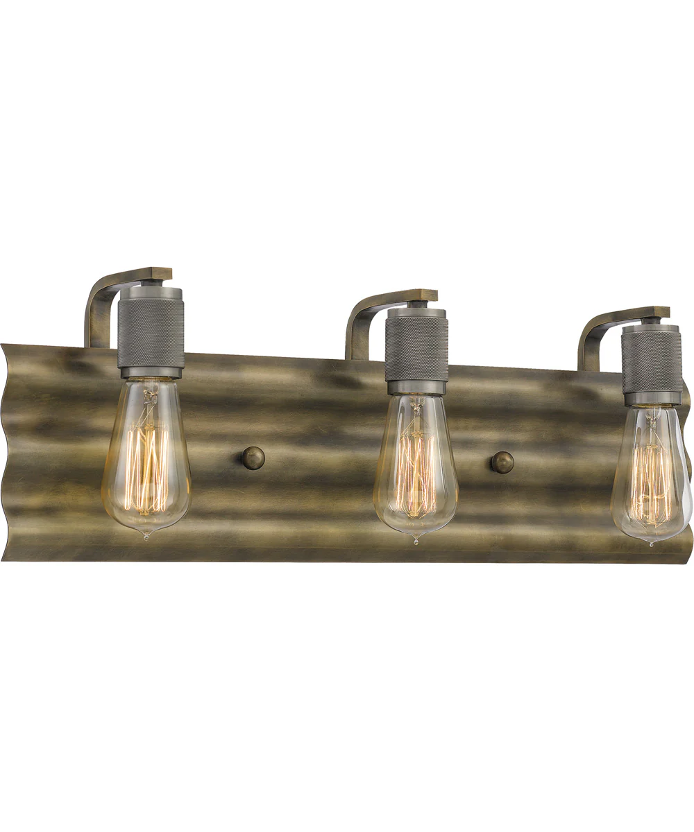 Spinnaker Large 3-light Bath Light Statuary Bronze - Image 4