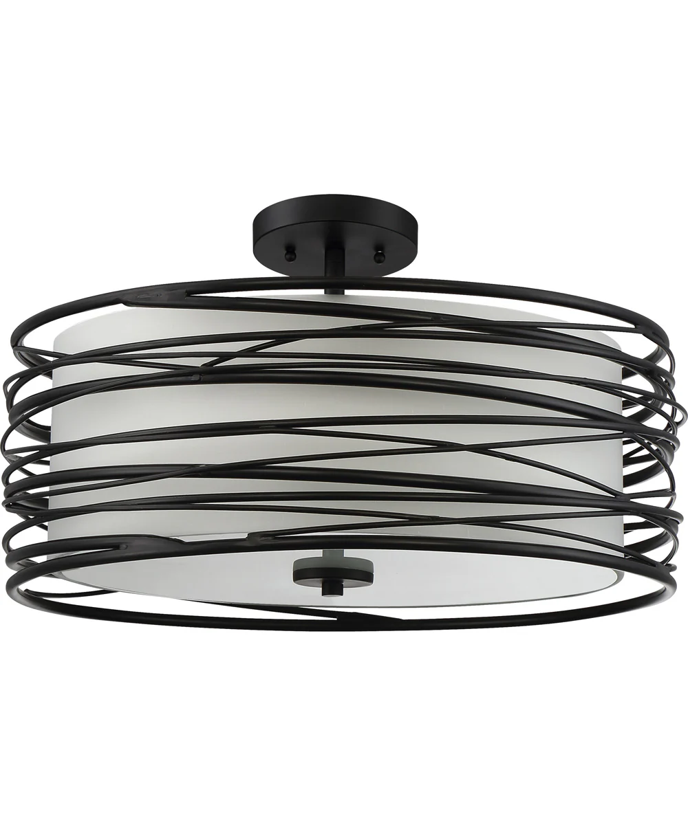 Spiral 3-light Pendant Mystic Black - Image 6