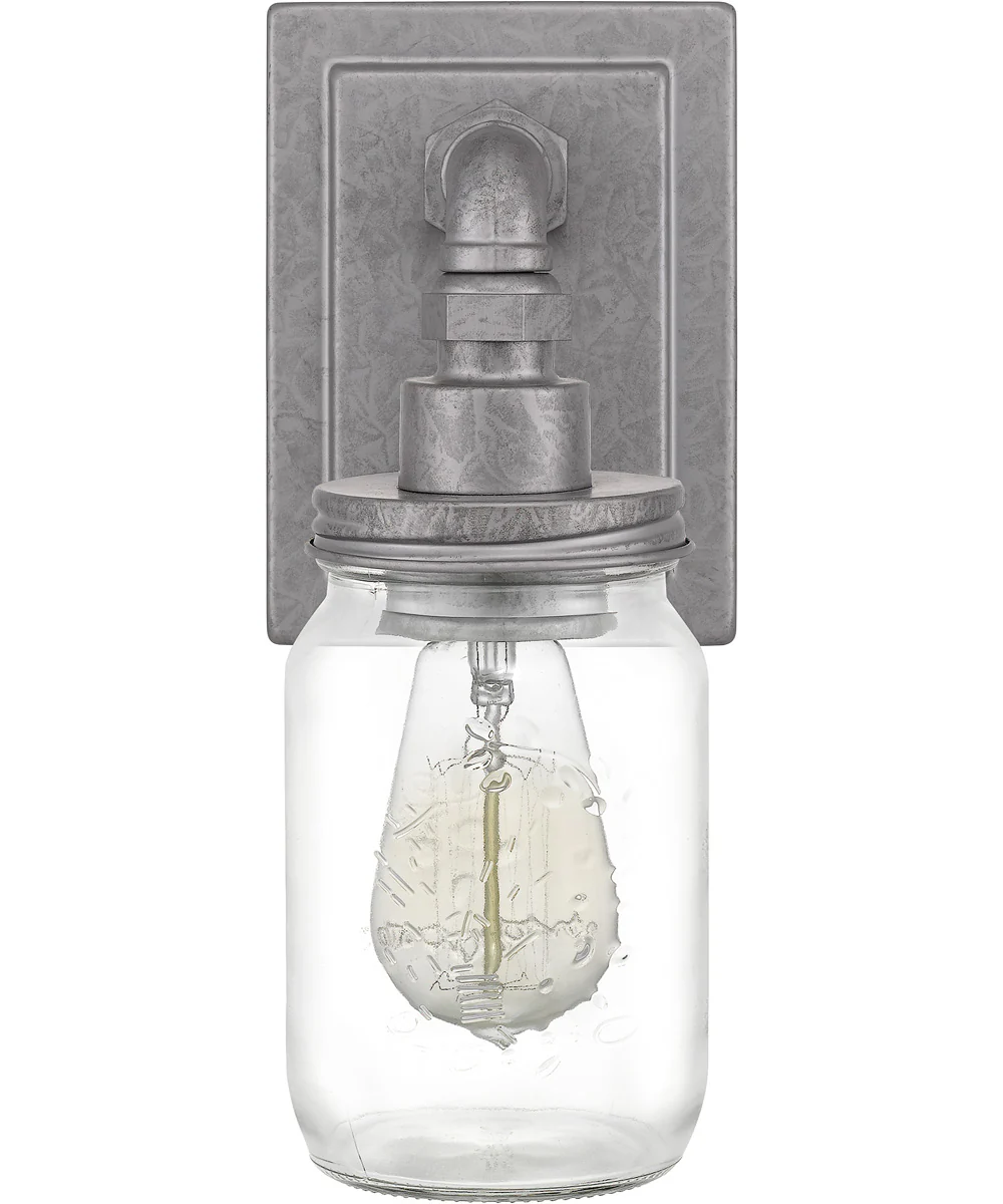 Squire Small 1-light Wall Sconce Galvanized - Image 3