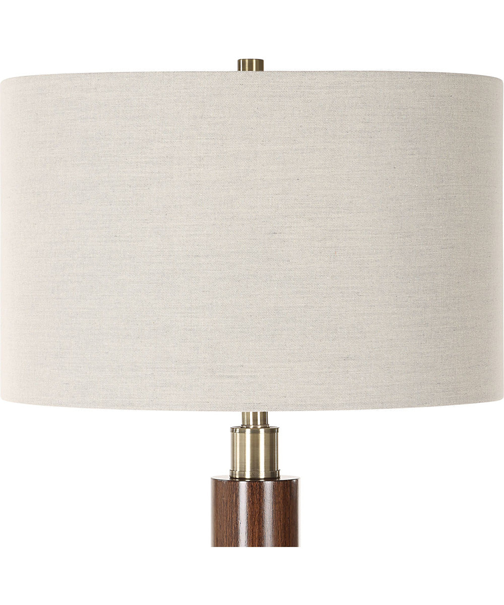 Stacked Wooden Floor Lamp - Image 5