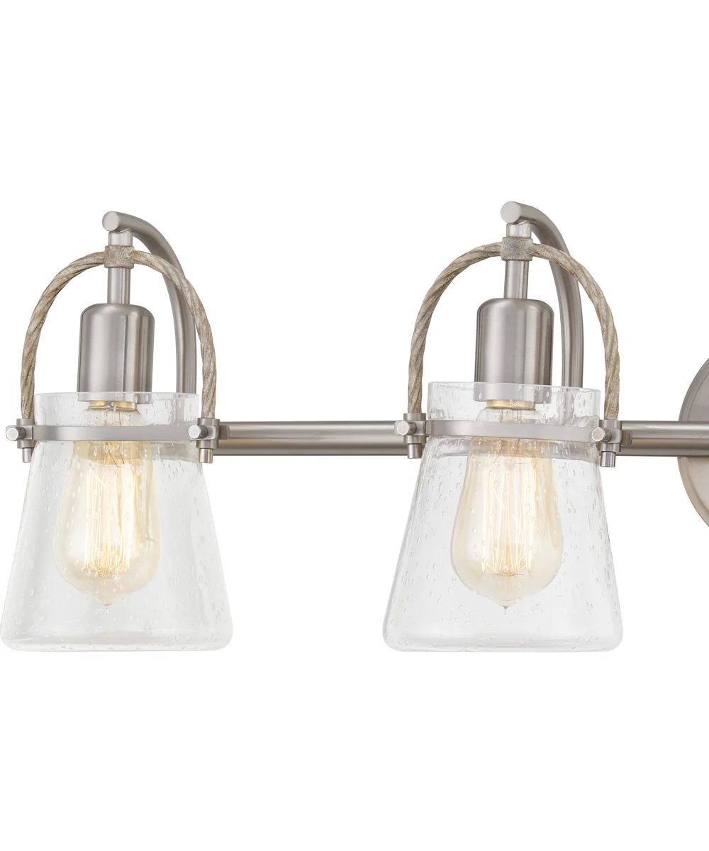 Stafford Extra Large 4-light Bath Light Brushed Nickel - Image 6
