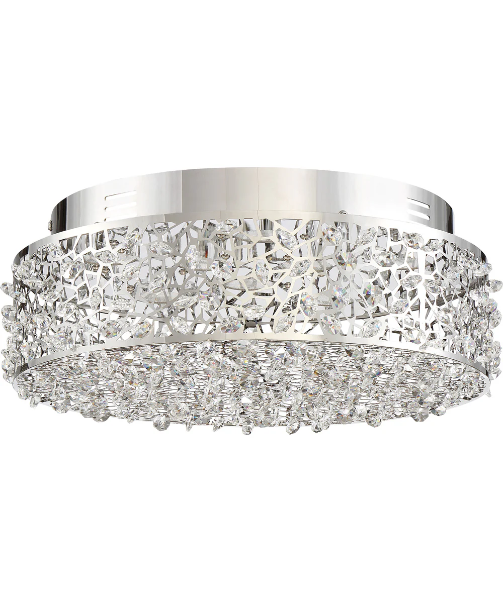 Starlet Medium Flush Mount Polished Chrome - Image 3