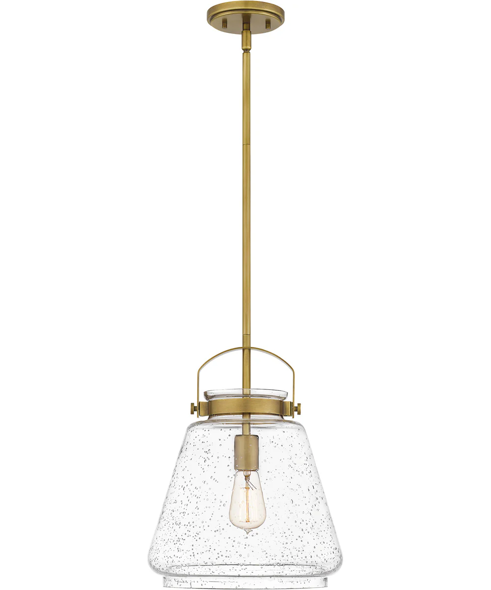 Stella Small 1-light Mini Pendant Weathered Brass - Image 2