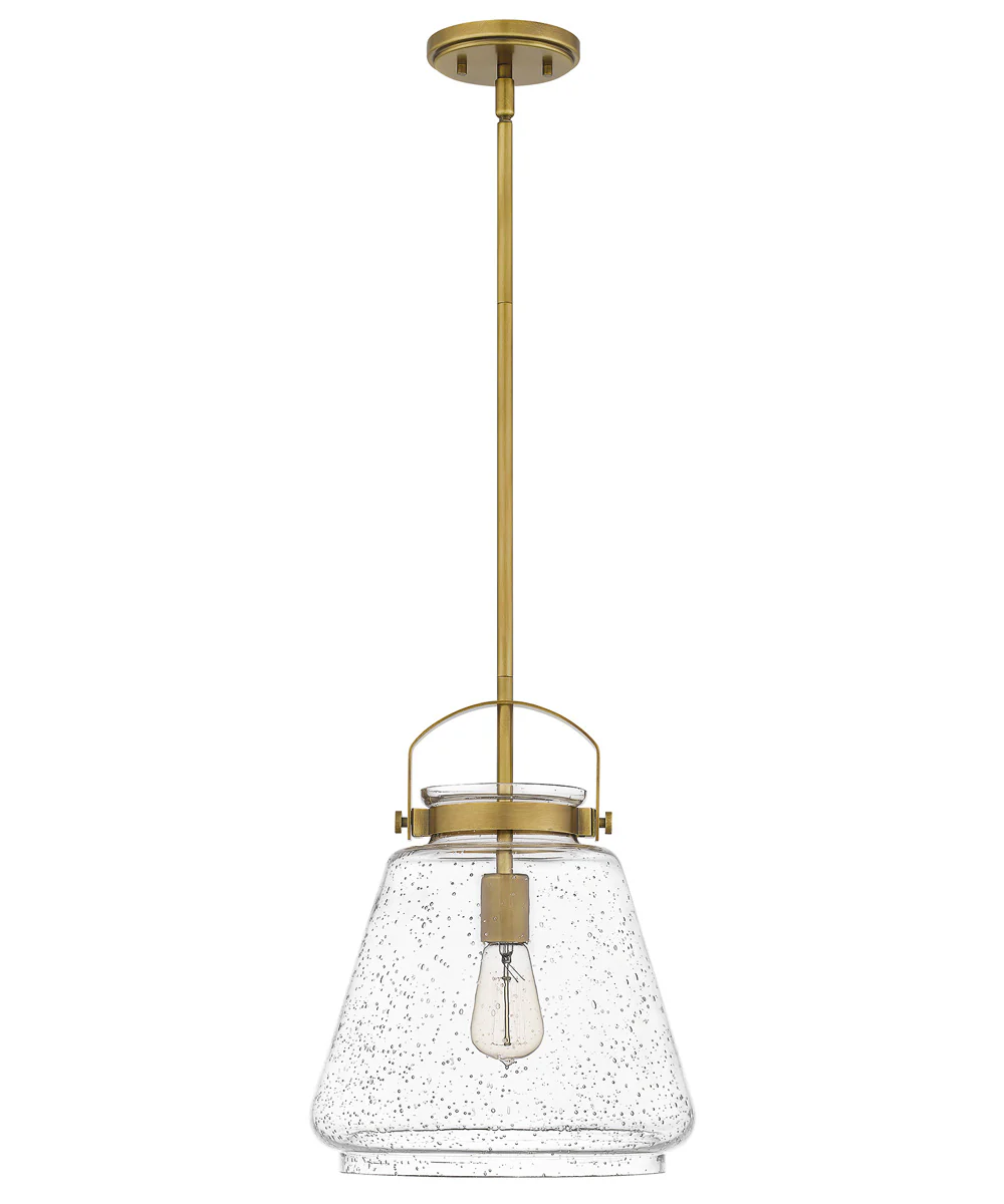 Stella Small 1-light Mini Pendant Weathered Brass - Image 3