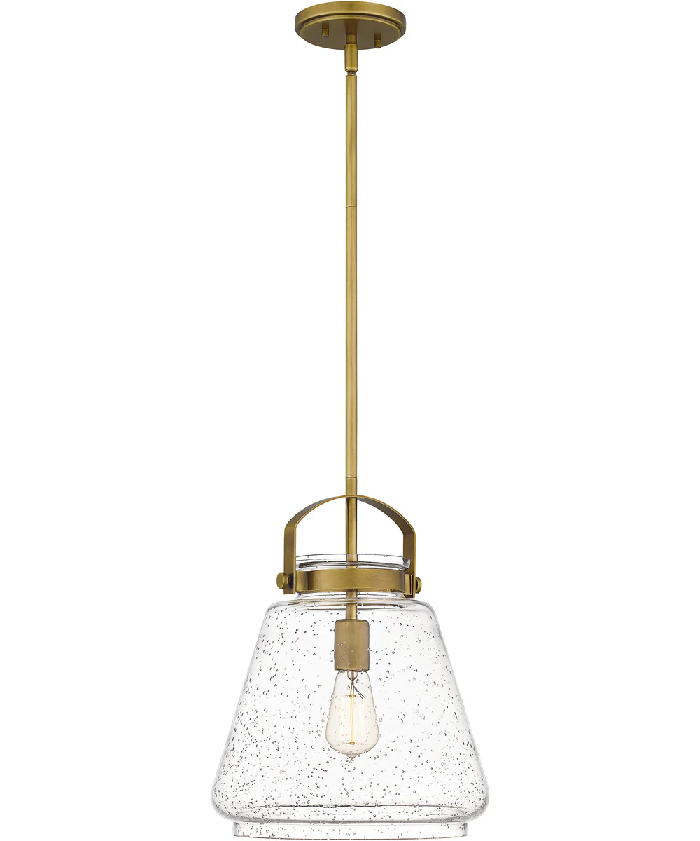 Stella Small 1-light Mini Pendant Weathered Brass - Image 4