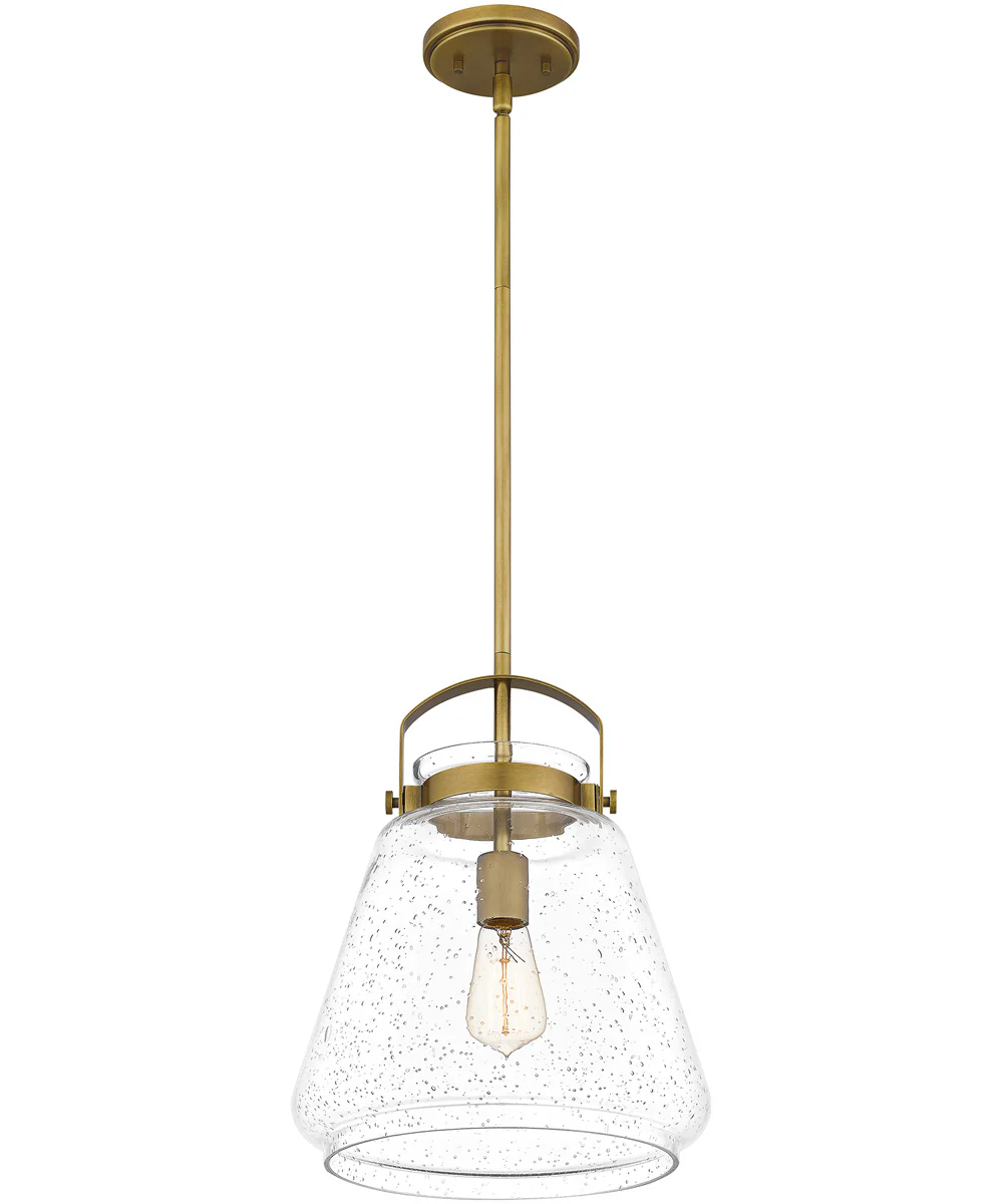 Stella Small 1-light Mini Pendant Weathered Brass - Image 5