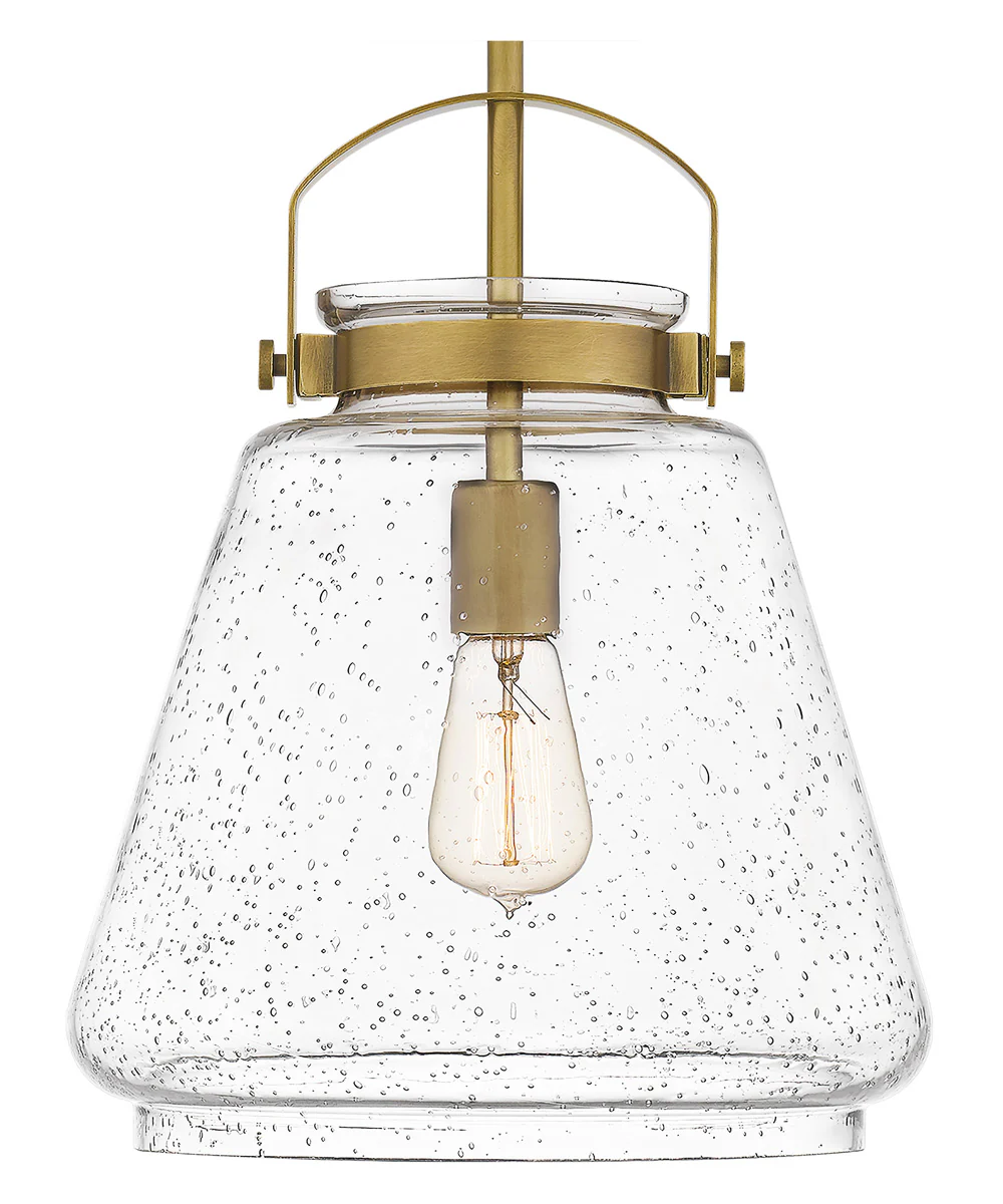 Stella Small 1-light Mini Pendant Weathered Brass - Image 6
