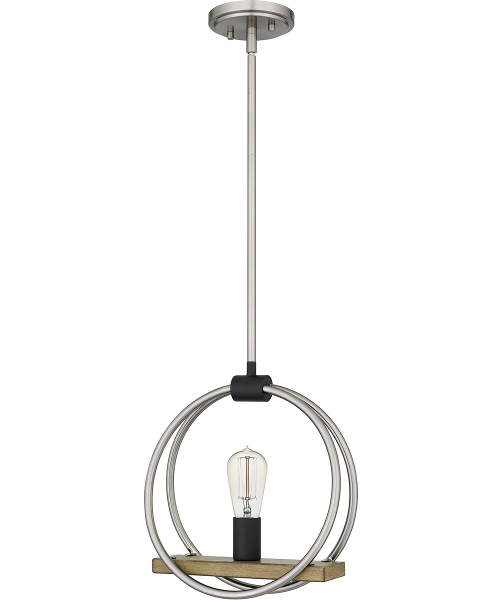 Sterling Small 1-light Mini Pendant Brushed Nickel - Image 3